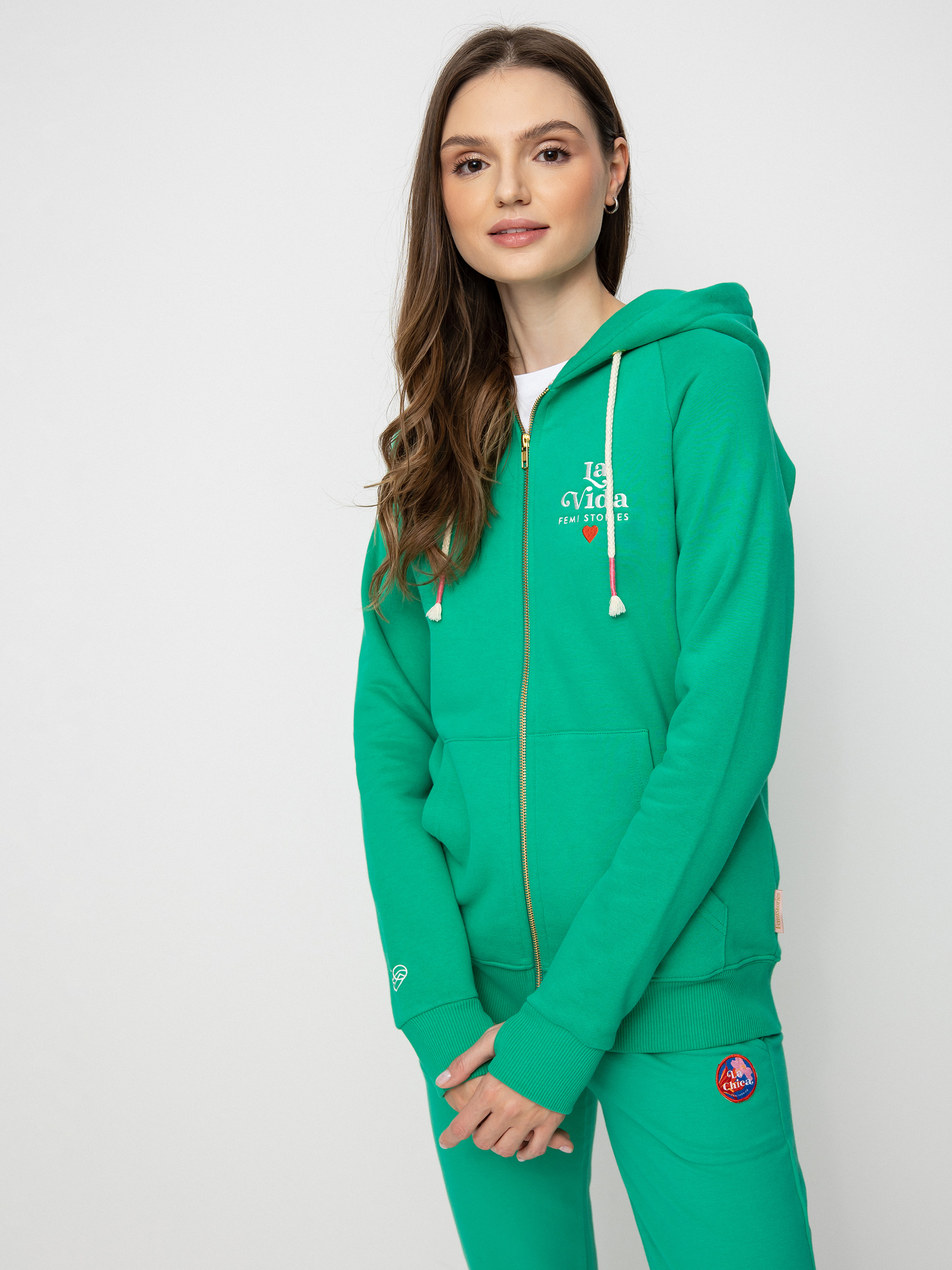 Bluza z kapturem Femi Stories Harun ZHD Wmn (grn)