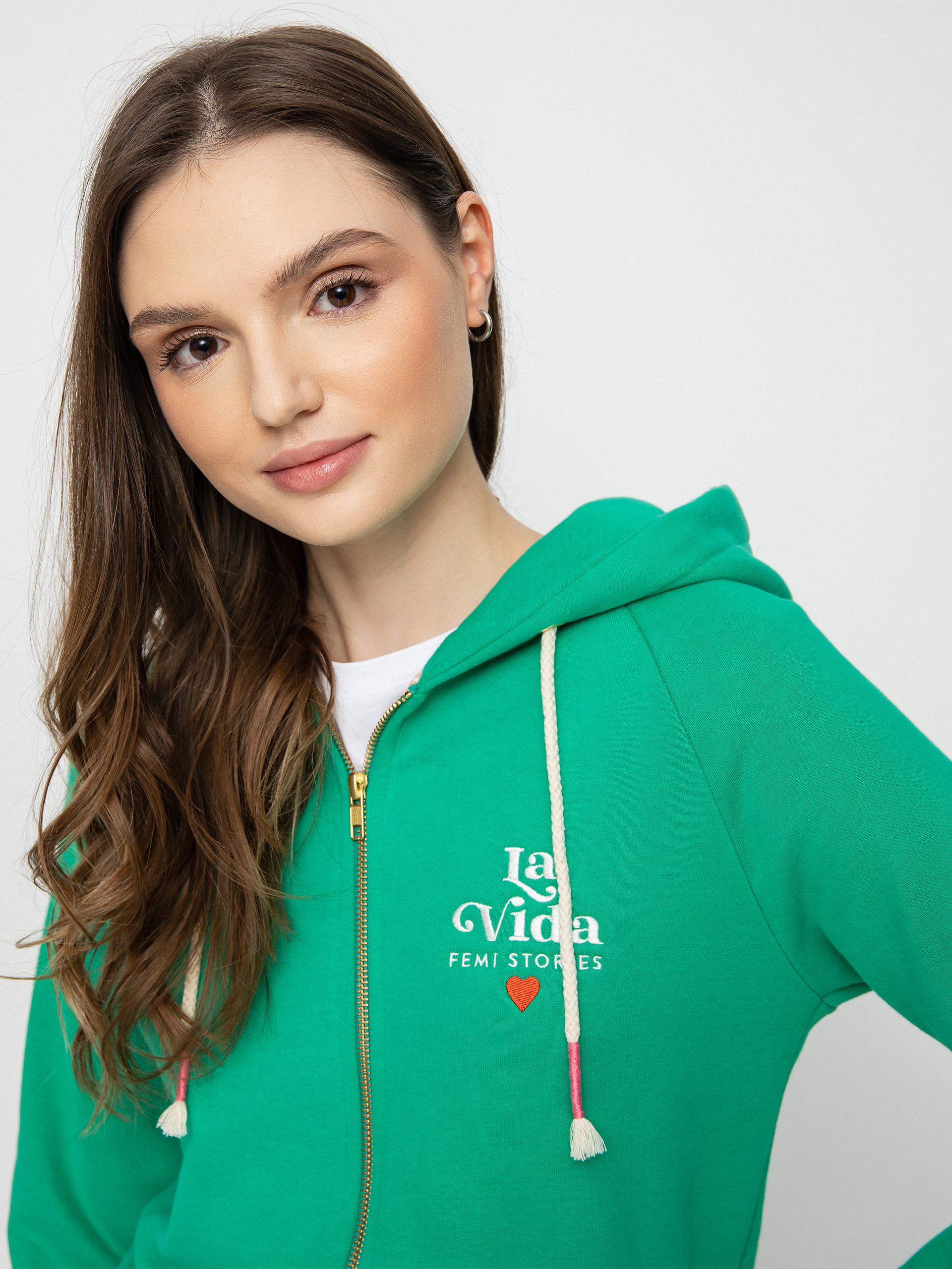 Bluza z kapturem Femi Stories Harun ZHD Wmn (grn)