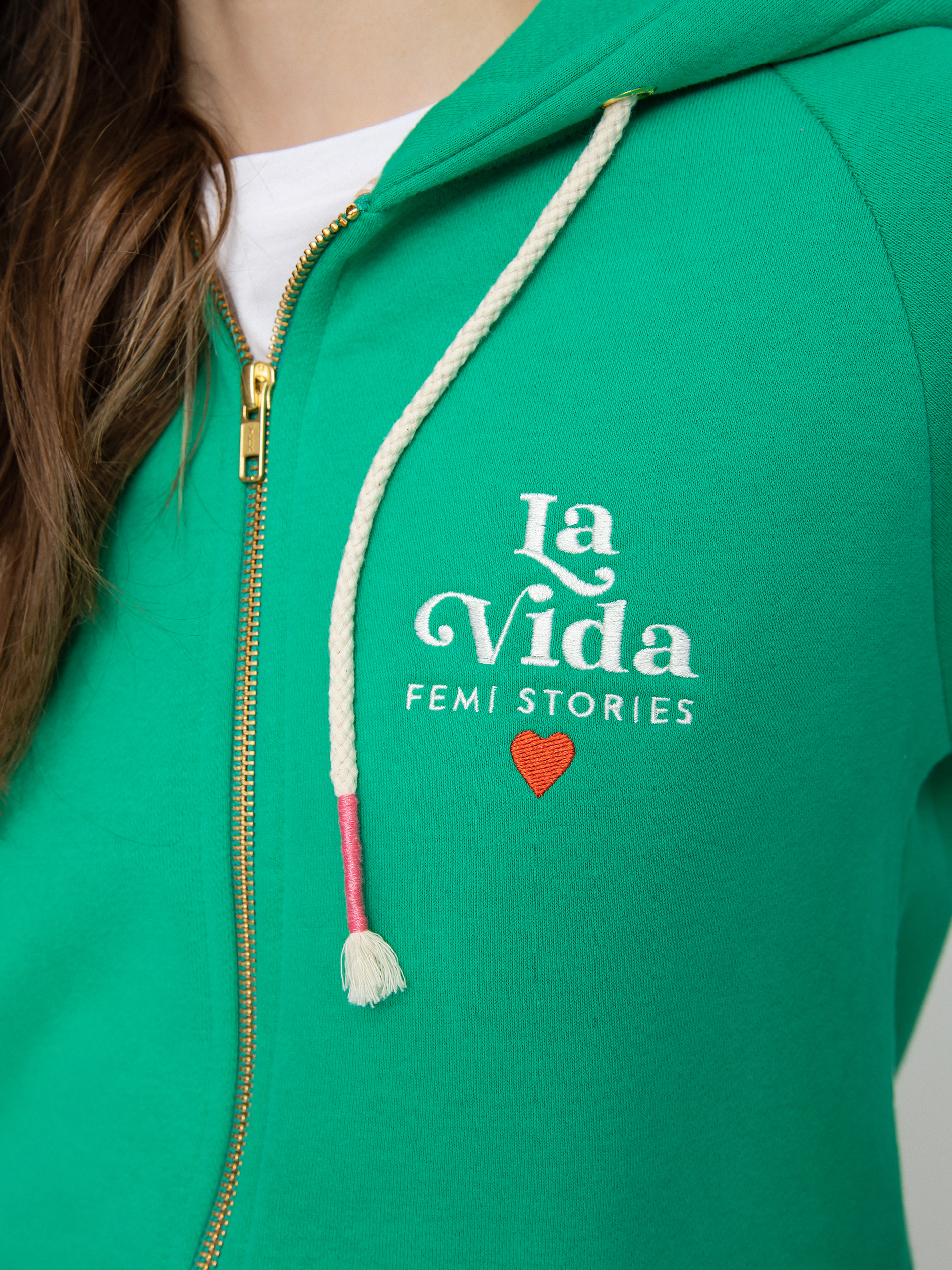 Bluza z kapturem Femi Stories Harun ZHD Wmn (grn)