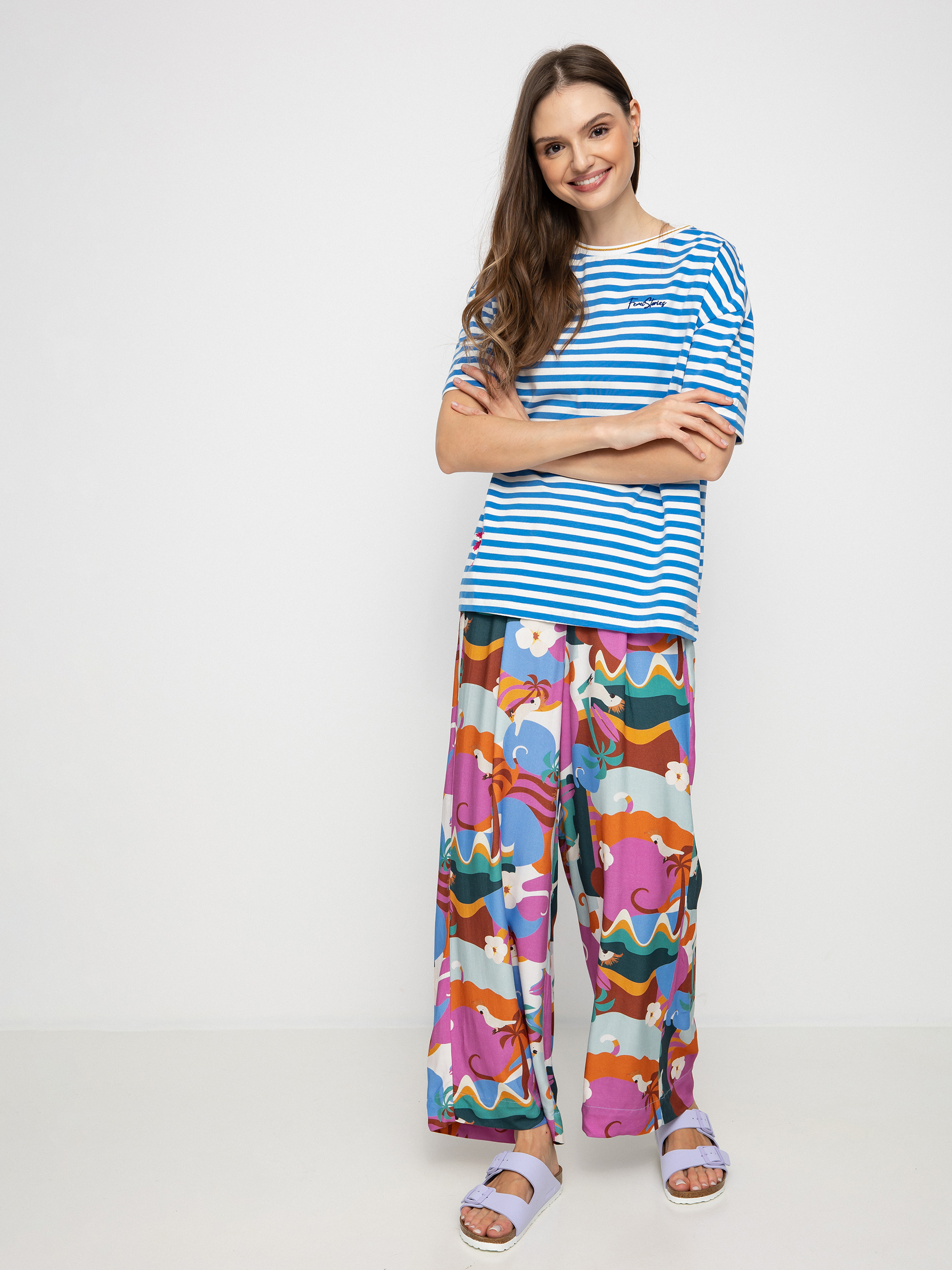 T-shirt Femi Stories Loose Wmn (bes)