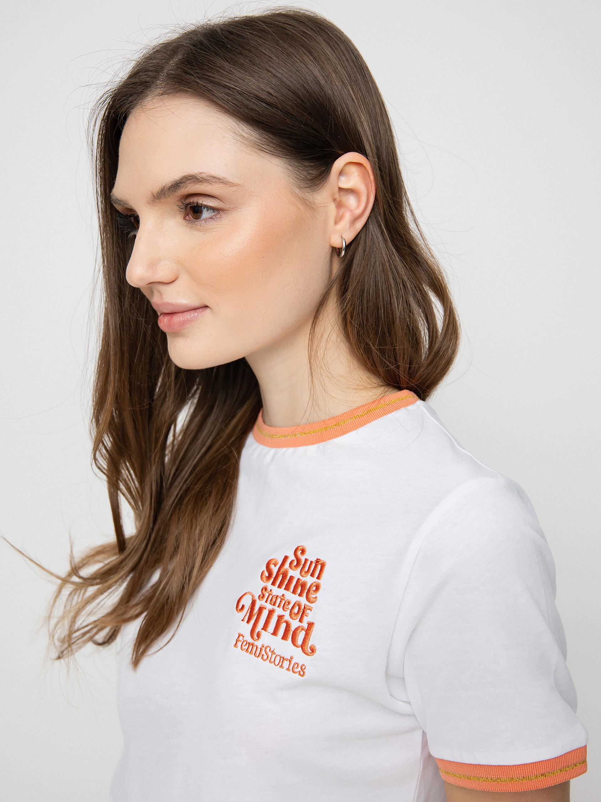 T-shirt Femi Stories Cosma Wmn (wht)