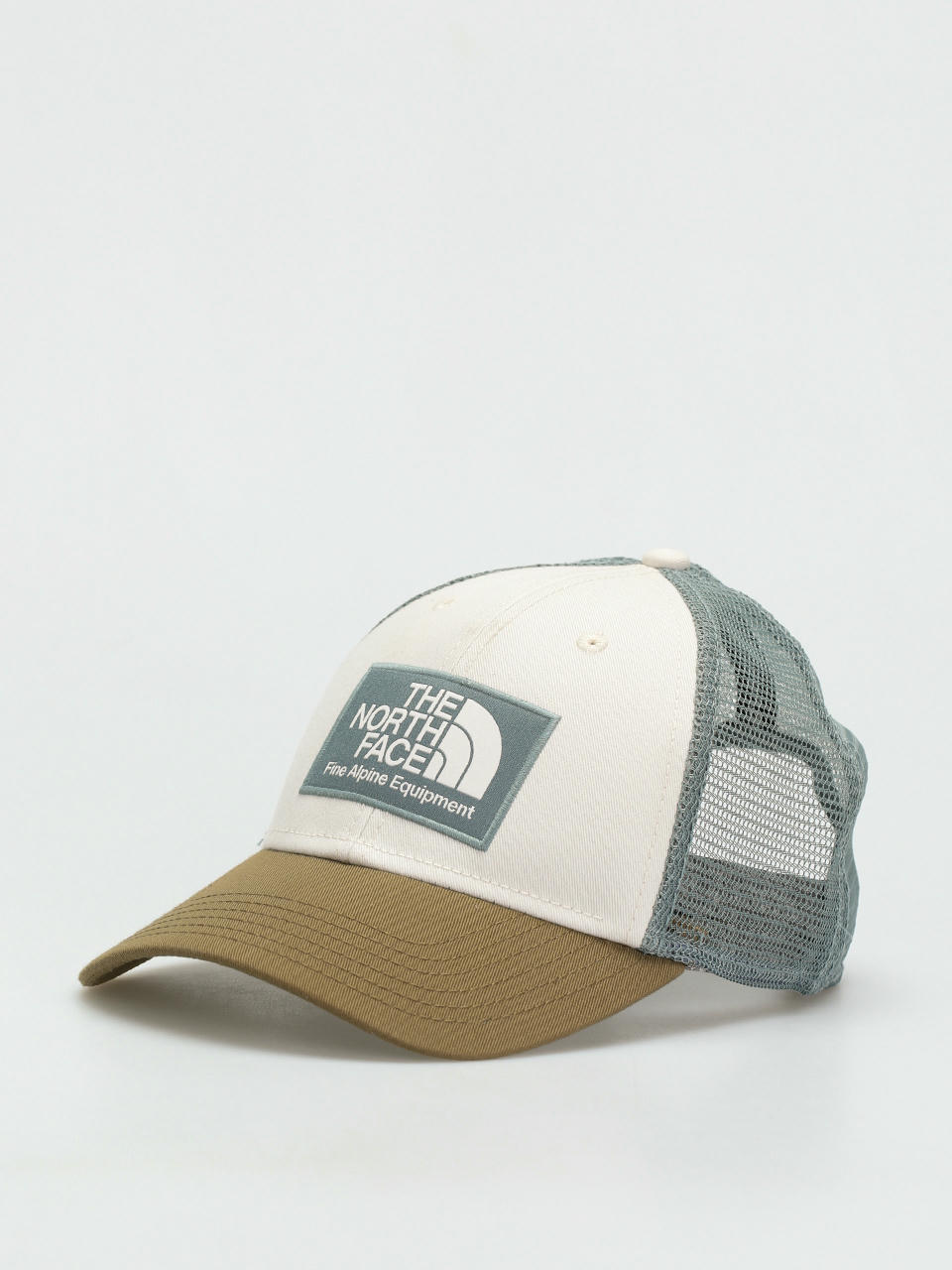 Czapka z daszkiem The North Face Mudder Trucker (gardeniawhit/militaryoliv)