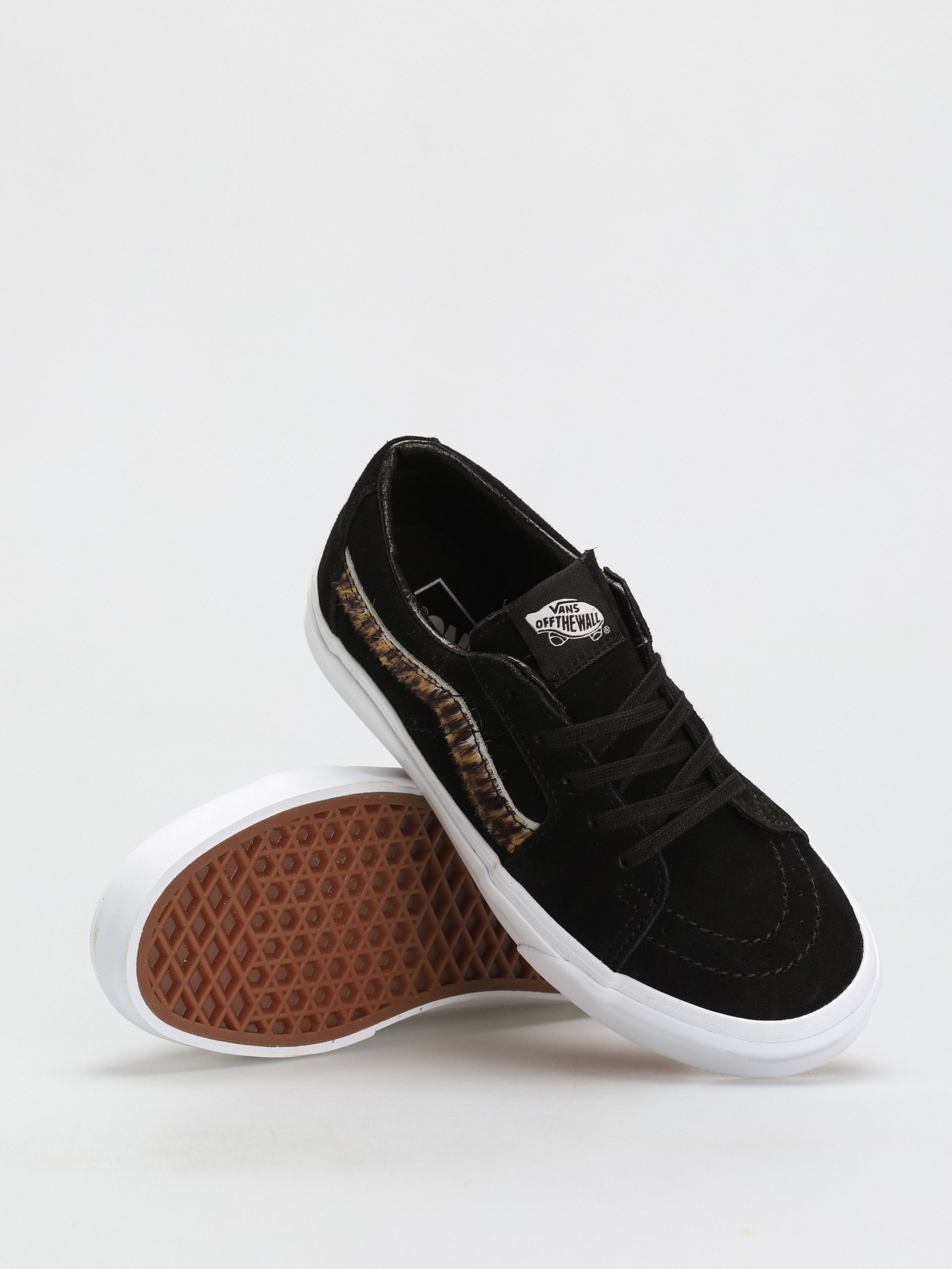 Buty Vans Sk8 Low (soft suede/black/tiger)