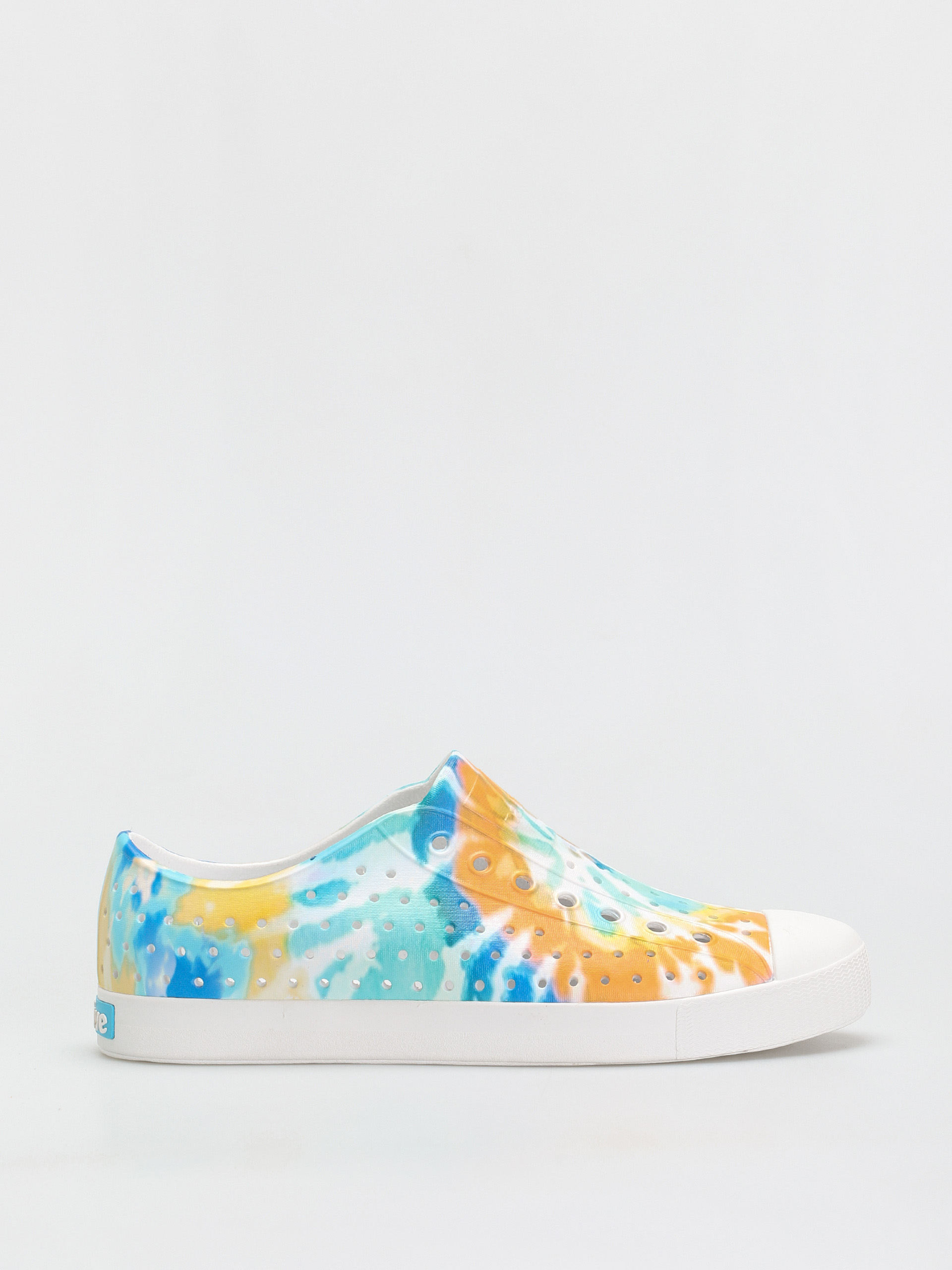 Buty Native Jefferson Print (shell white/shell white/orange tie dye)