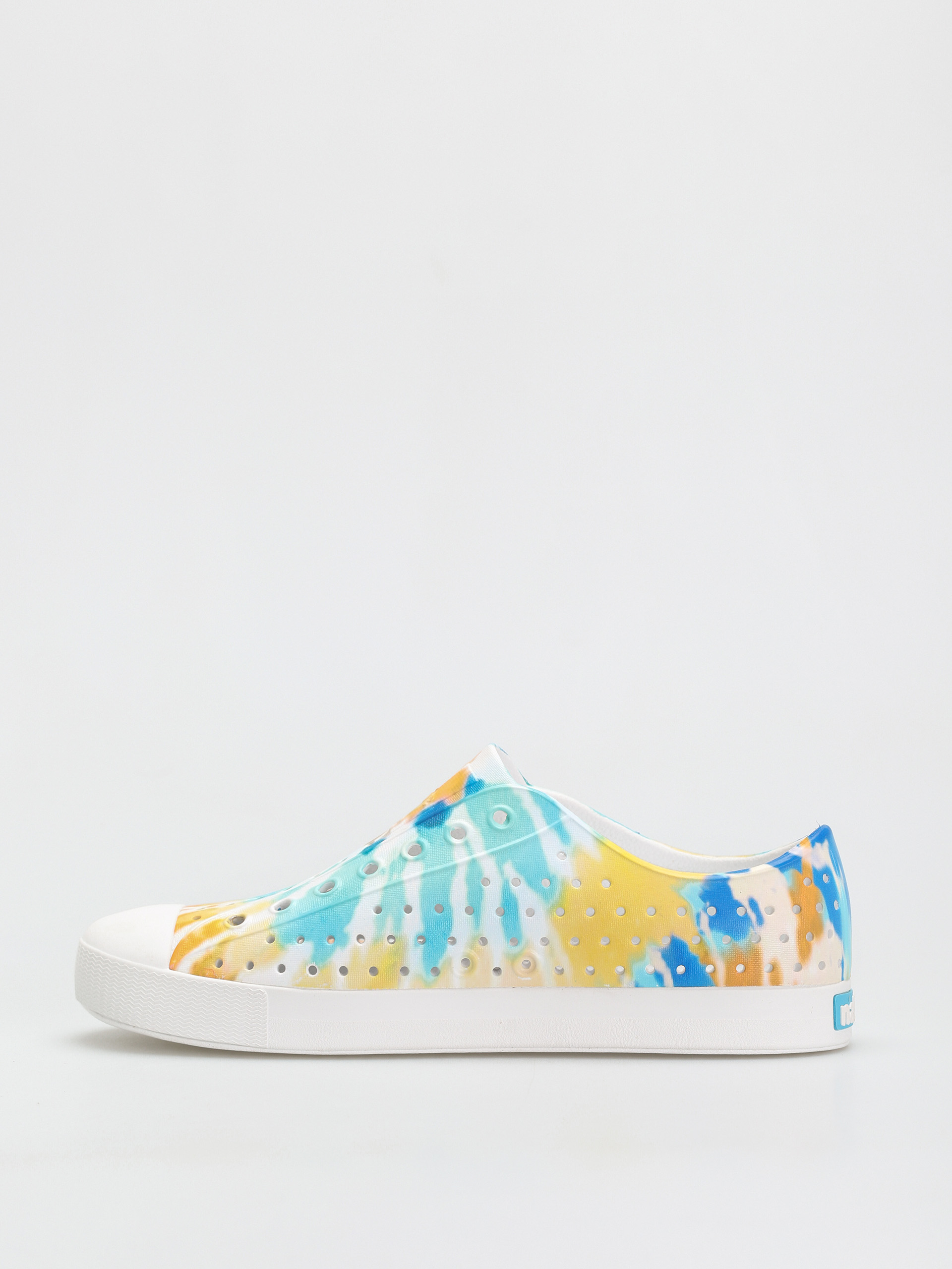 Buty Native Jefferson Print (shell white/shell white/orange tie dye)