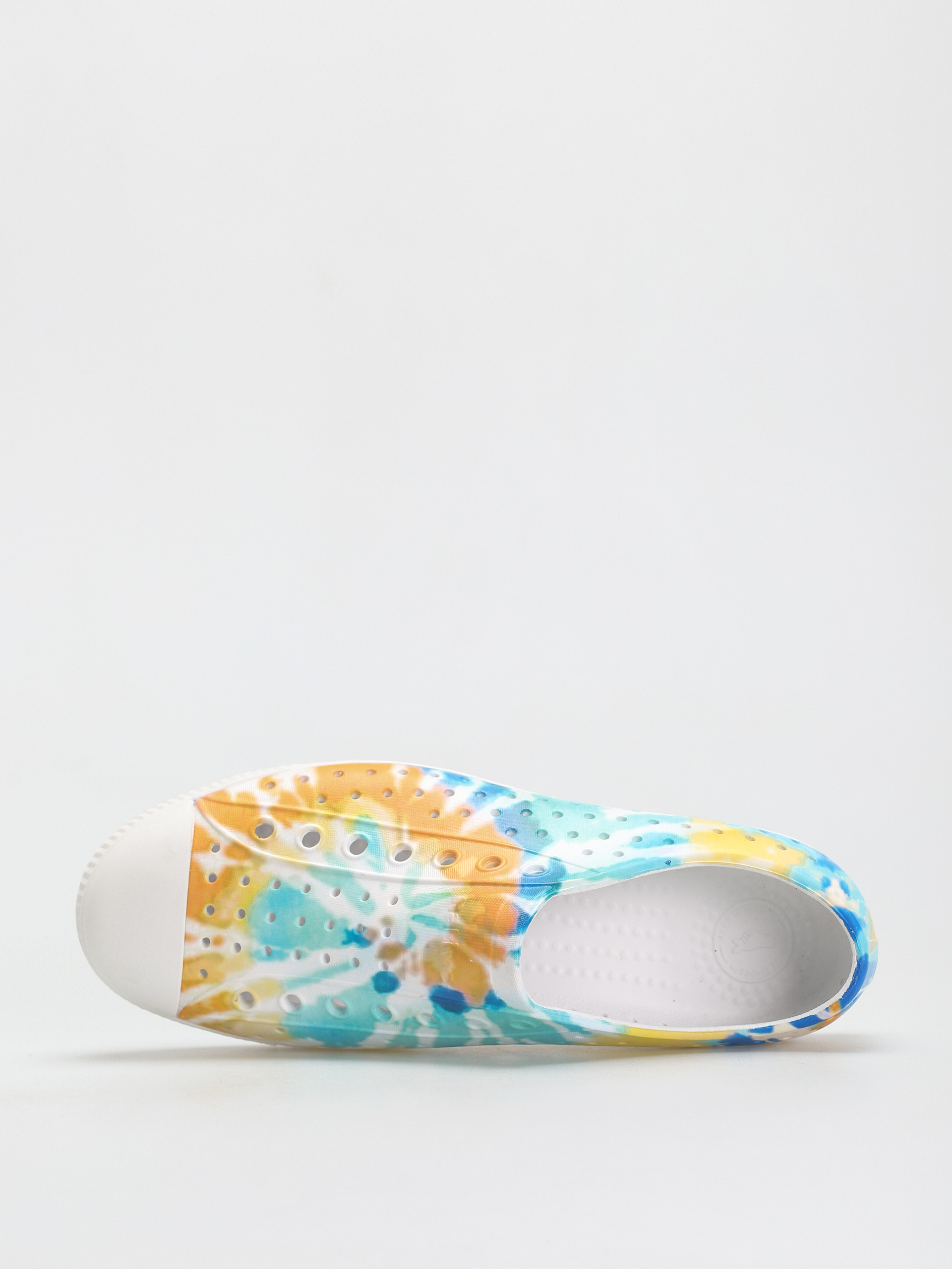 Buty Native Jefferson Print (shell white/shell white/orange tie dye)