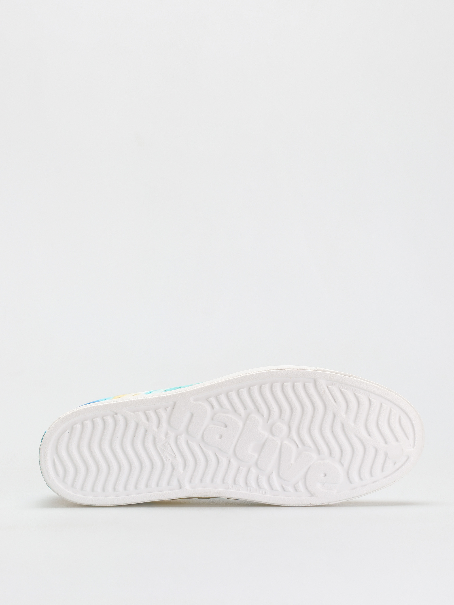 Buty Native Jefferson Print (shell white/shell white/orange tie dye)