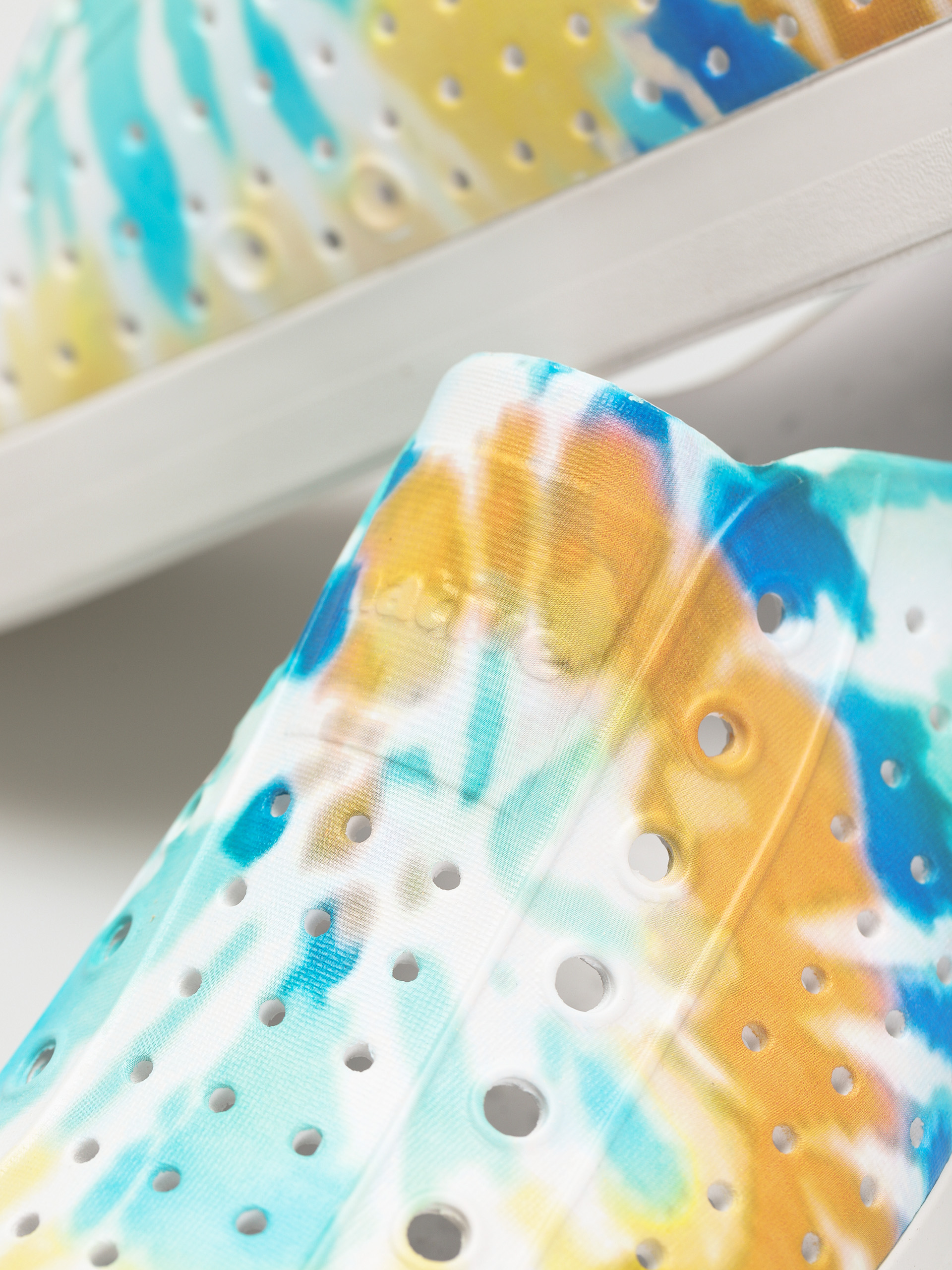 Buty Native Jefferson Print (shell white/shell white/orange tie dye)