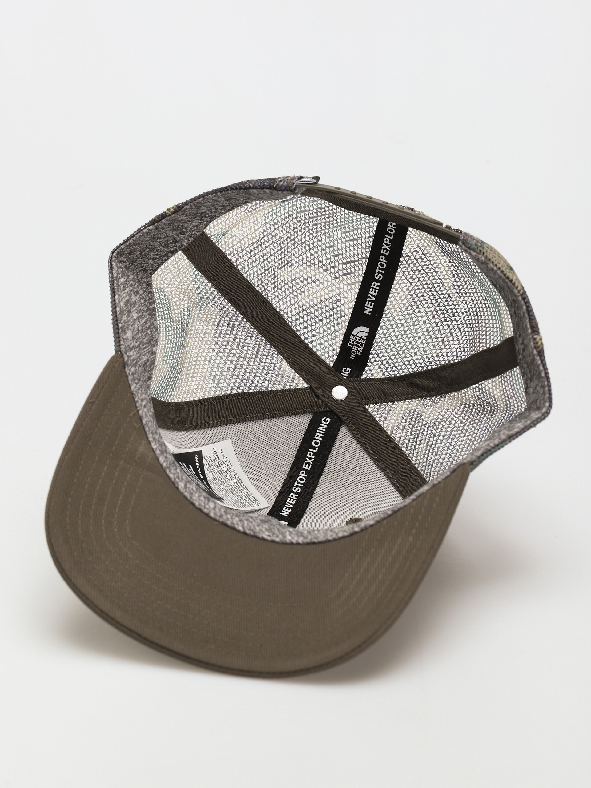 Czapka z daszkiem The North Face Deep Fit Mudder Trucker (new taupe green)