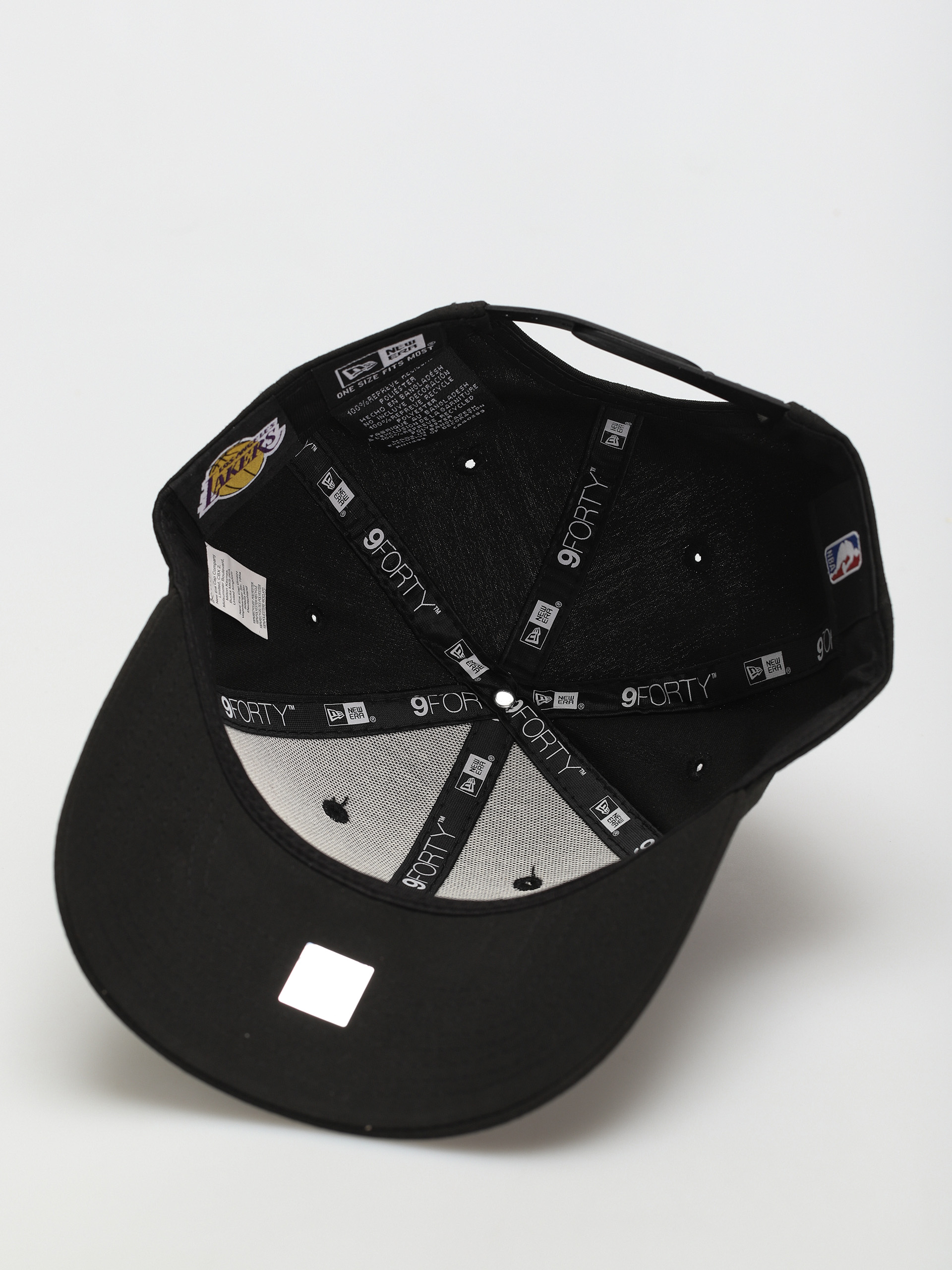 Czapka z daszkiem New Era Black Base Snap 9Forty Los Angeles Lakers (black/yellow)