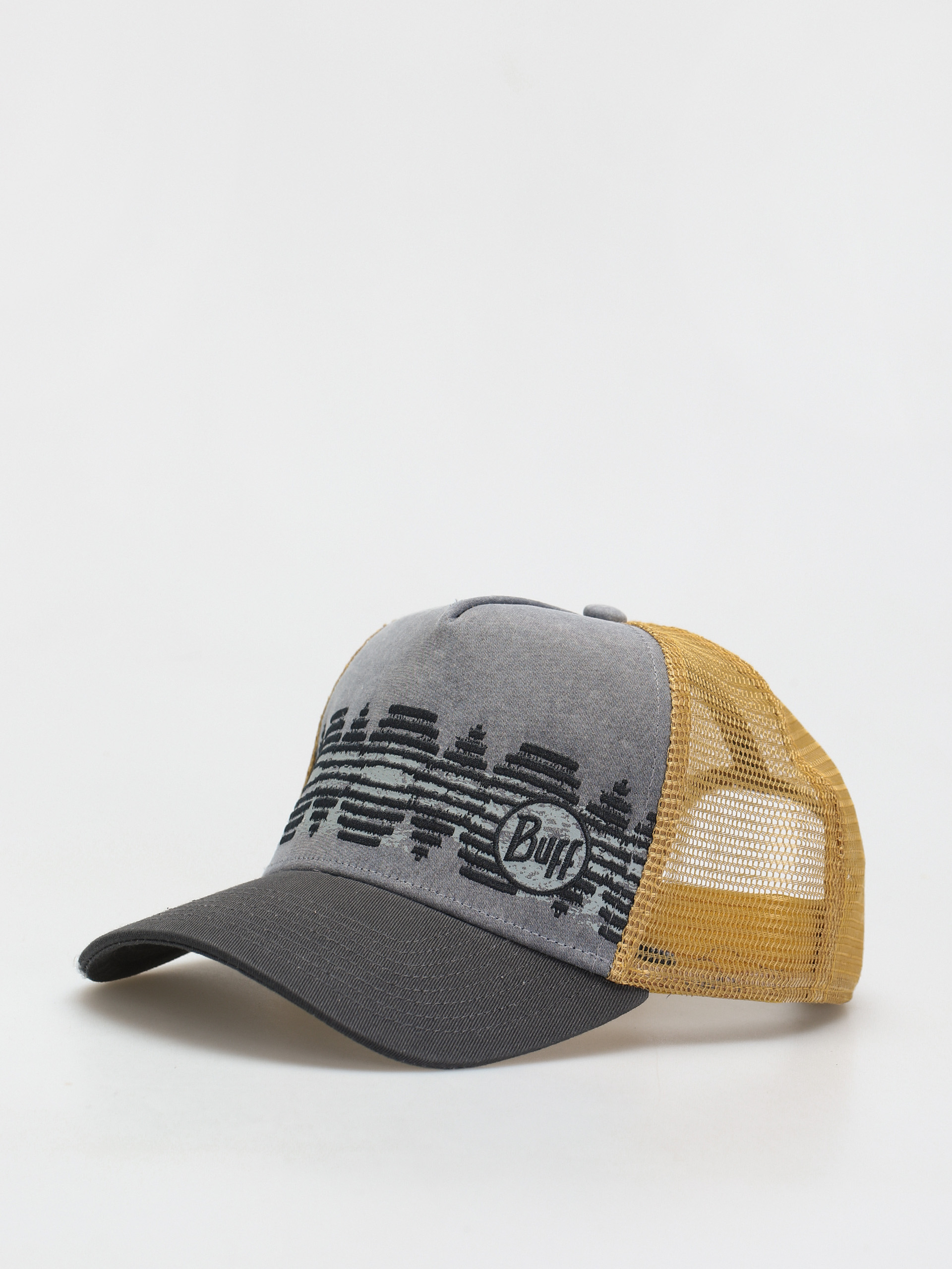 Czapka z daszkiem Buff Tzom Trucker (stone/blue)
