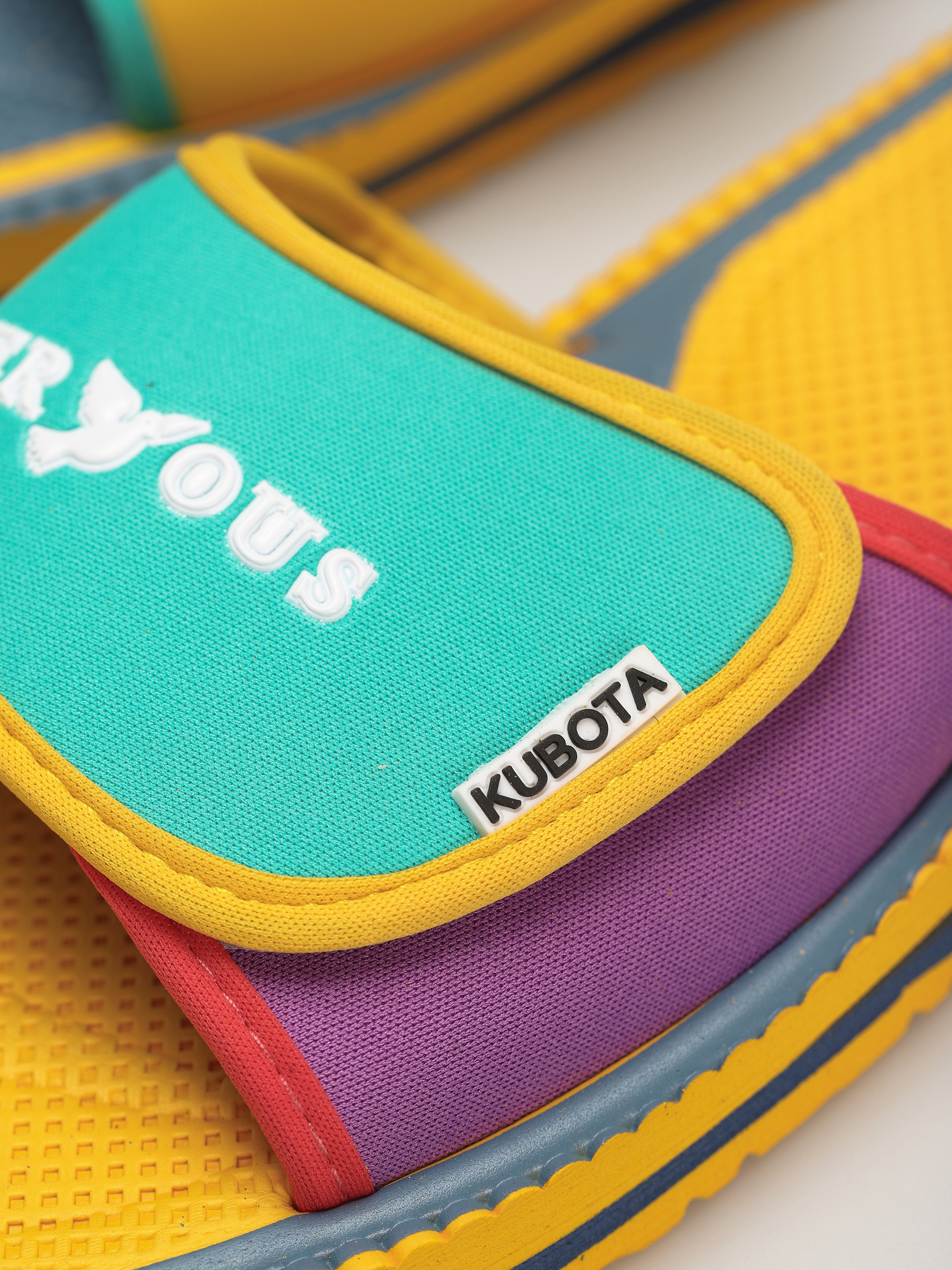 Klapki Nervous X Kubota Collab (harlekin)