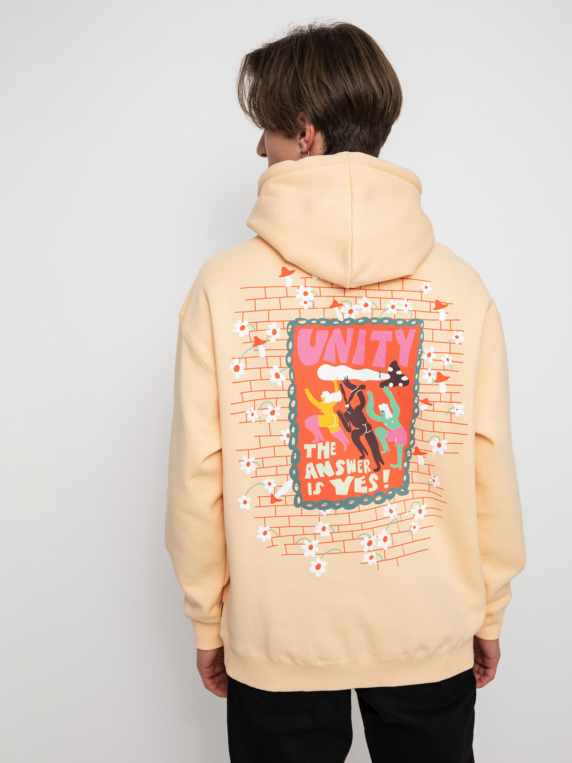 Bluza z kapturem Volcom Egle Zvirblyte HD (cream blush)