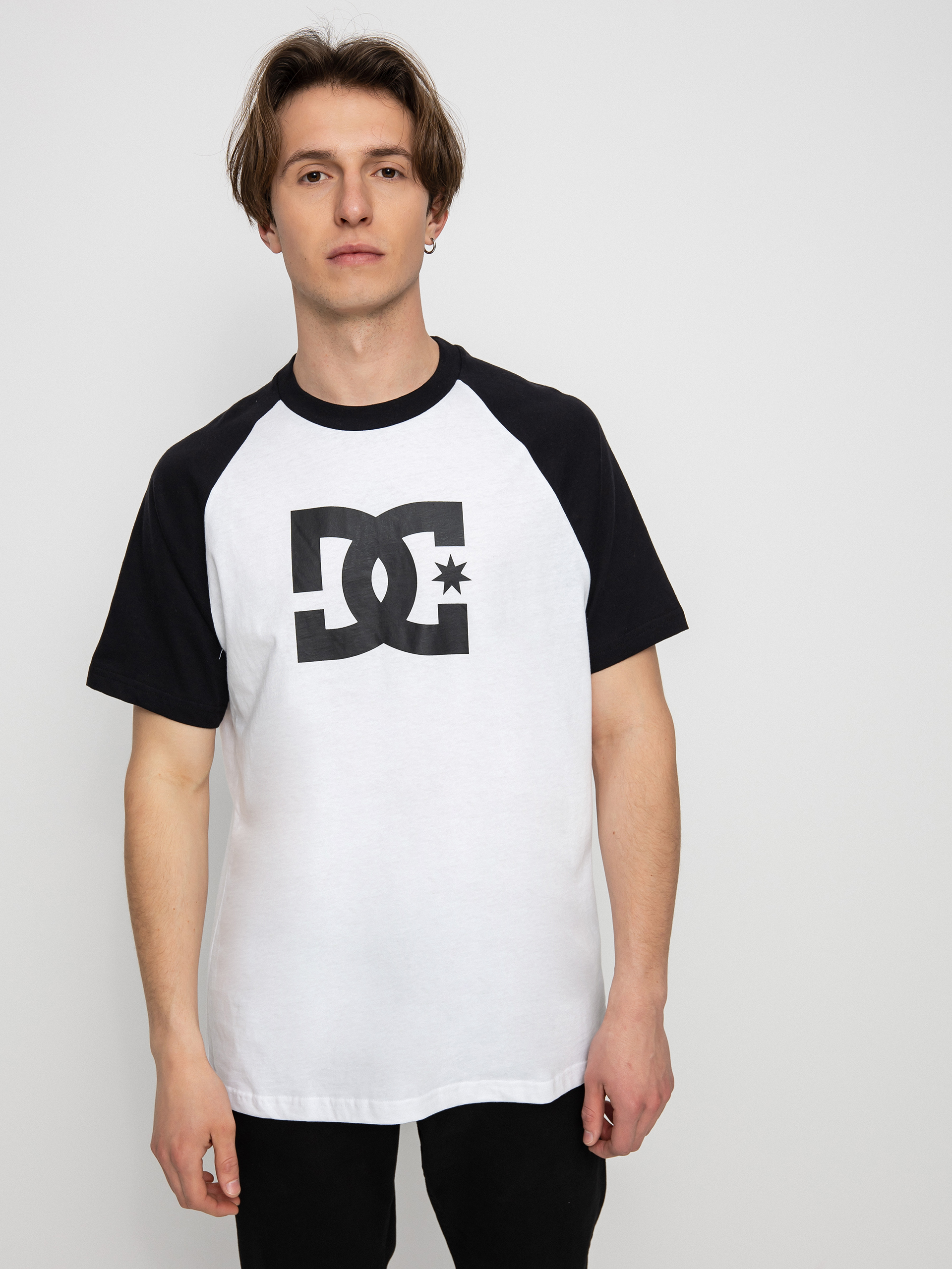 T-shirt DC Star Raglan (white/black)