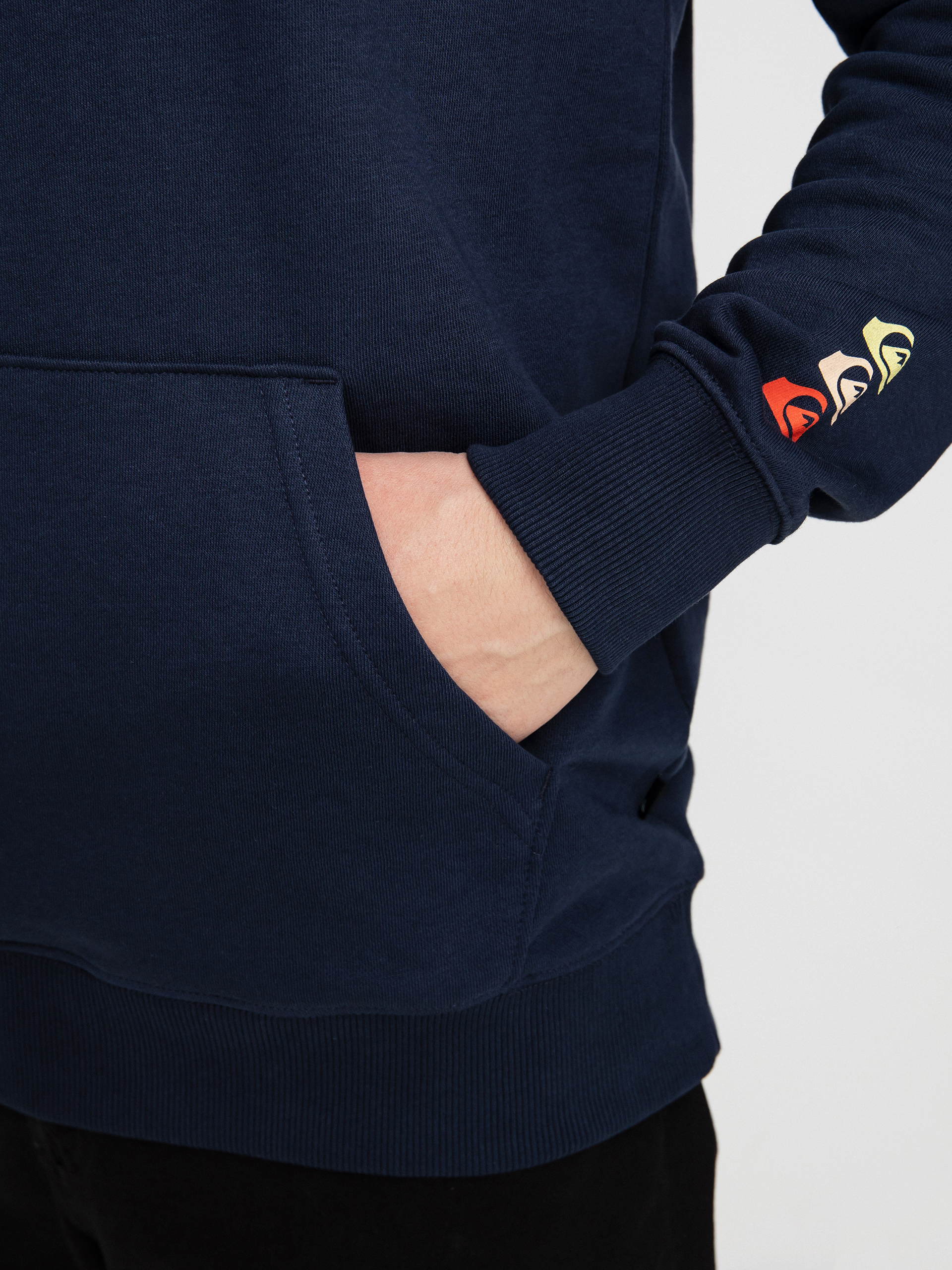 Bluza z kapturem Quiksilver On The Line HD (navy blazer)