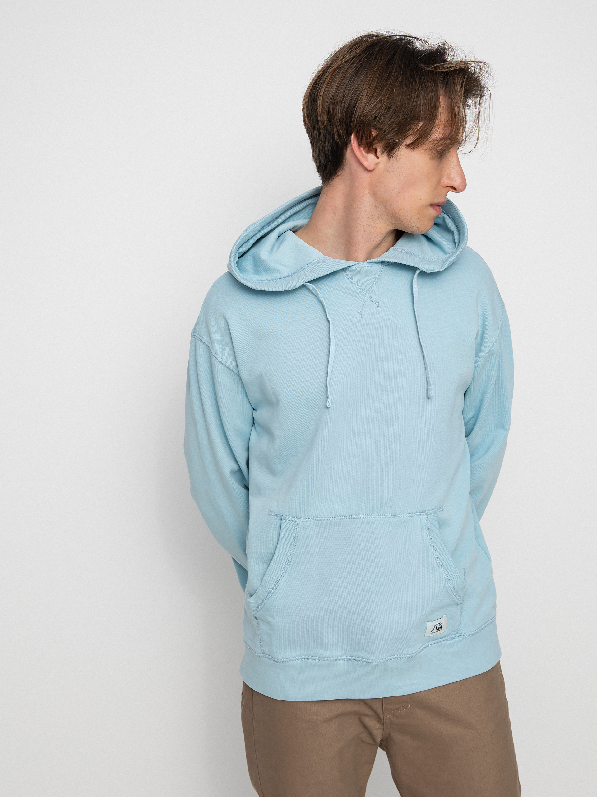 Bluza z kapturem Quiksilver Trip Away HD (faded denim)