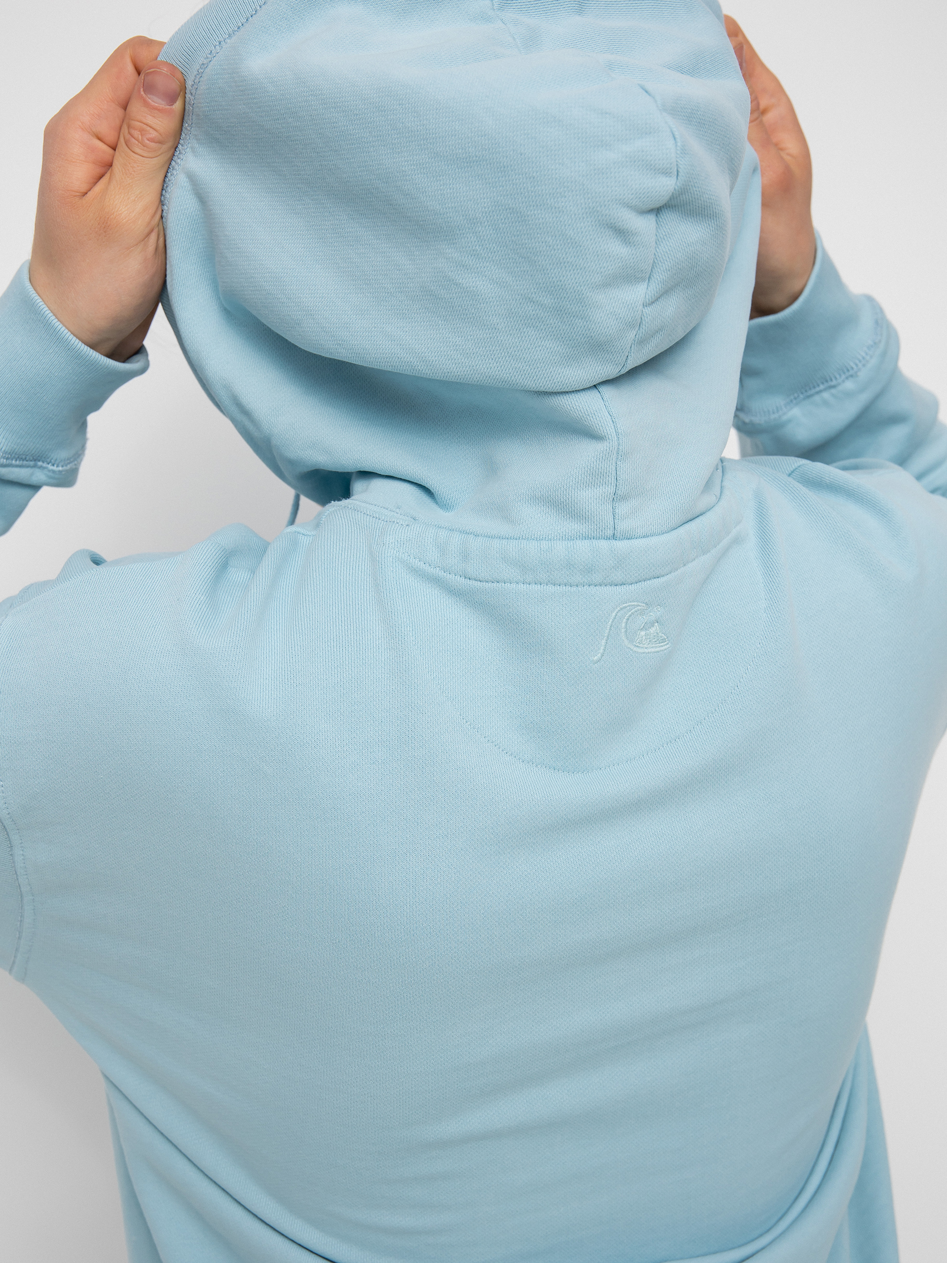 Bluza z kapturem Quiksilver Trip Away HD (faded denim)