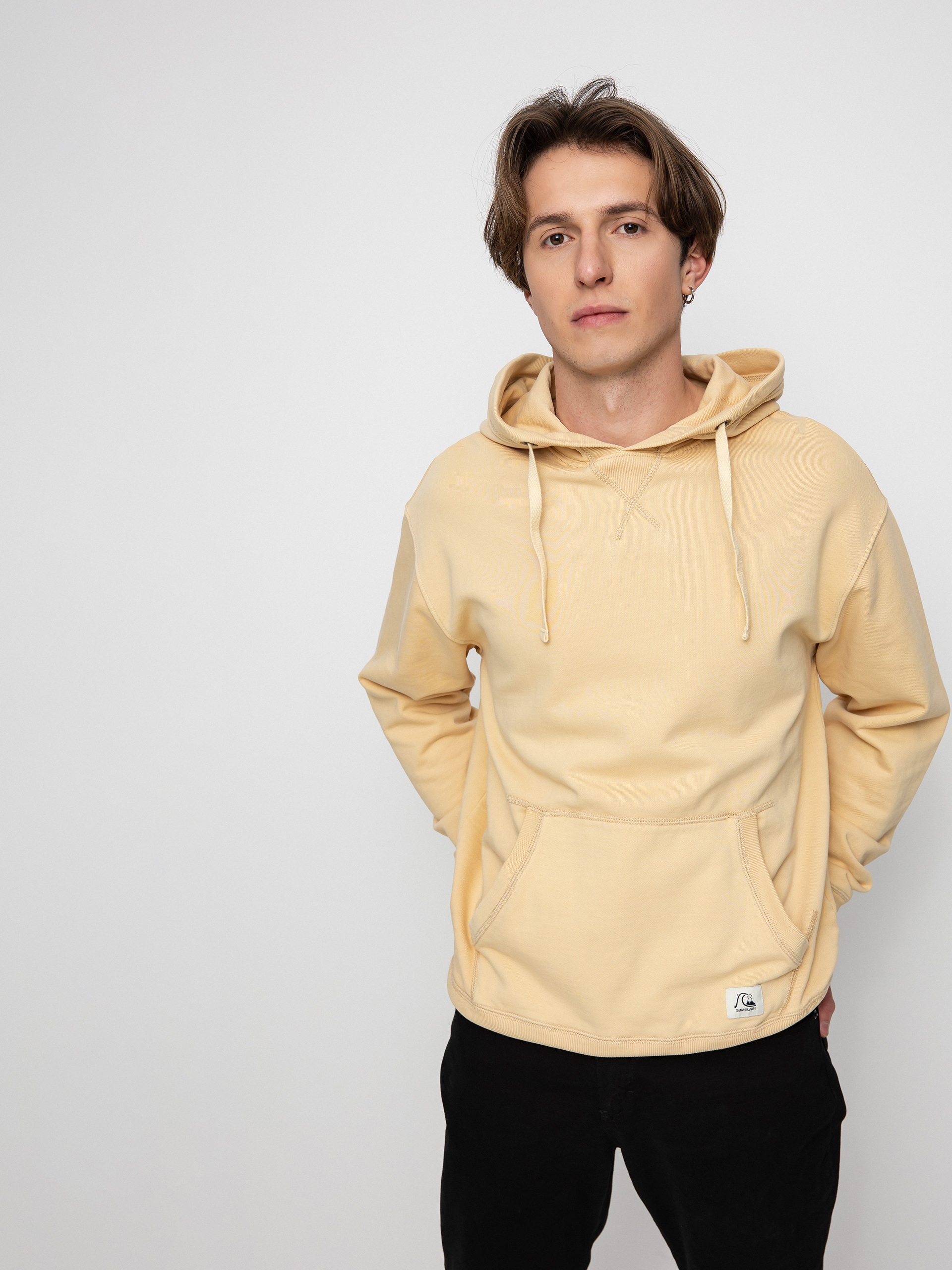 Bluza z kapturem Quiksilver Trip Away HD (prairie sand)