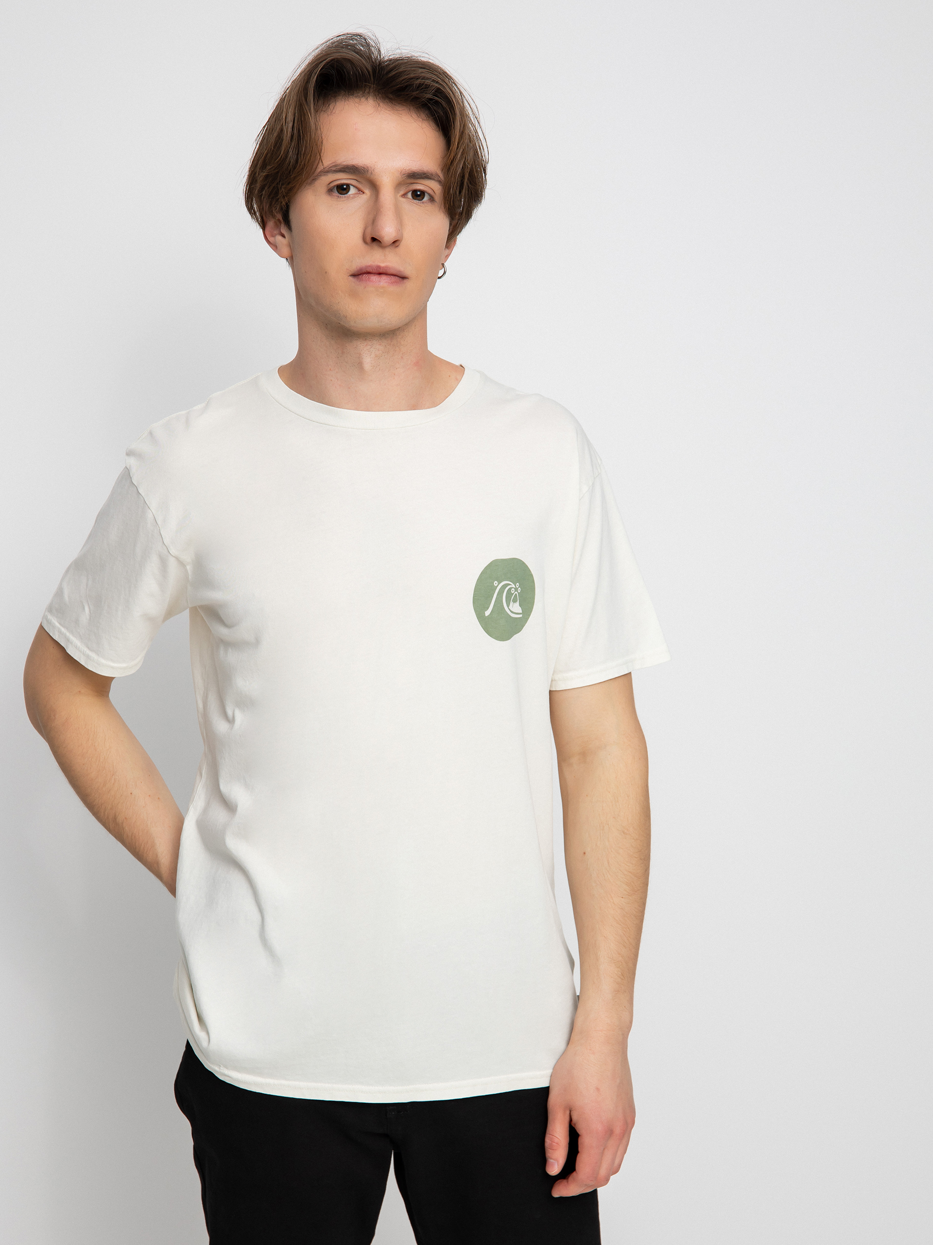 T-shirt Quiksilver Be Still (antique white)