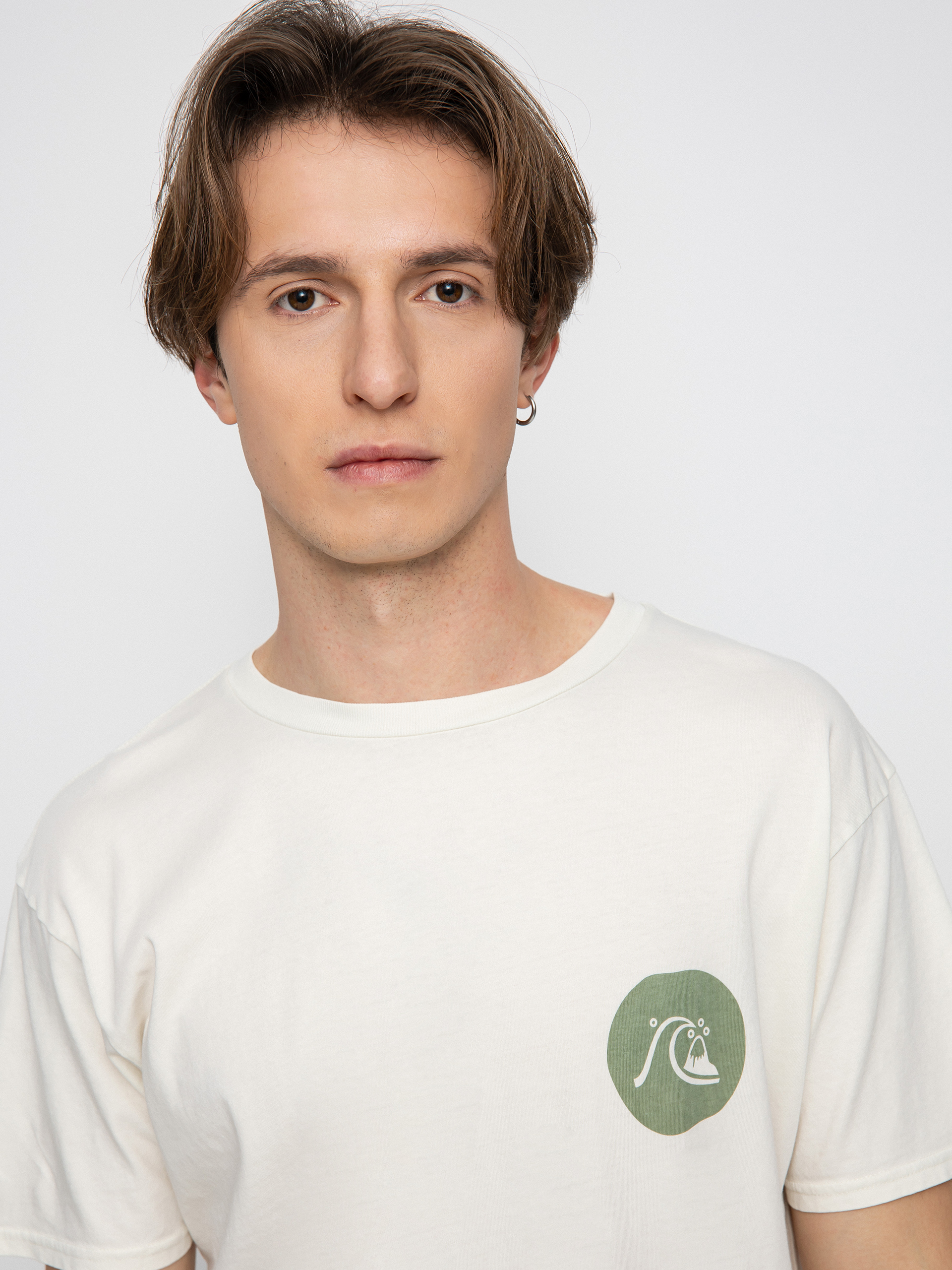 T-shirt Quiksilver Be Still (antique white)