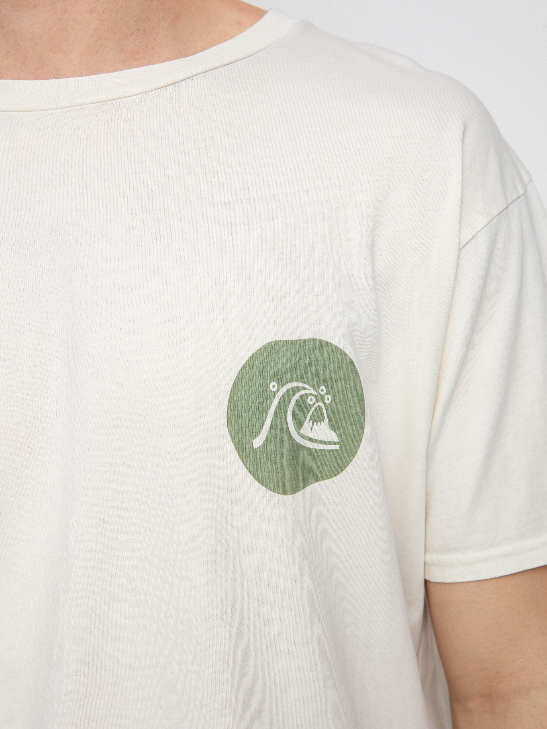 T-shirt Quiksilver Be Still (antique white)