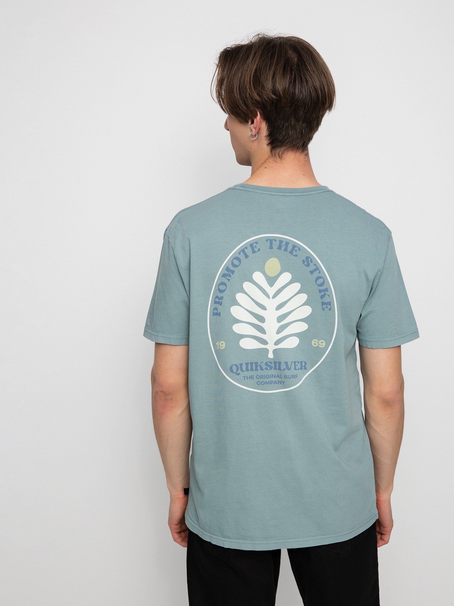 T-shirt Quiksilver Promote The Stoke (sea pine)