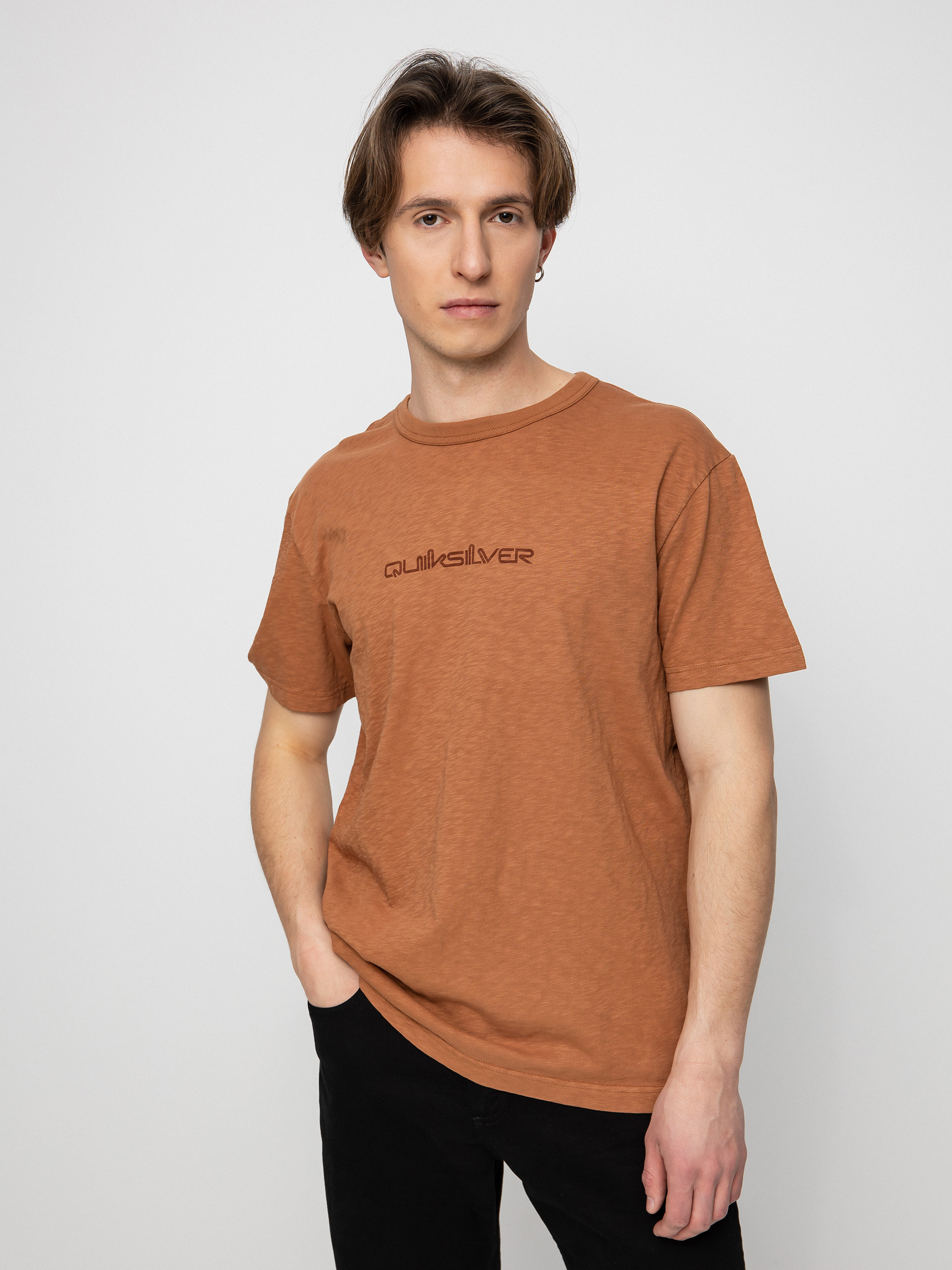 T-shirt Quiksilver Natural Dye (chipmunk)