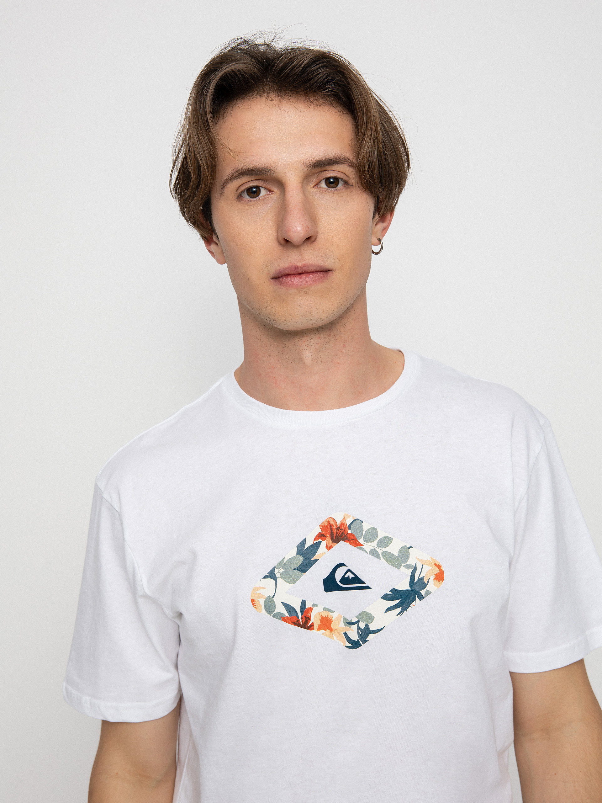 T-shirt Quiksilver Let It Ride (white)