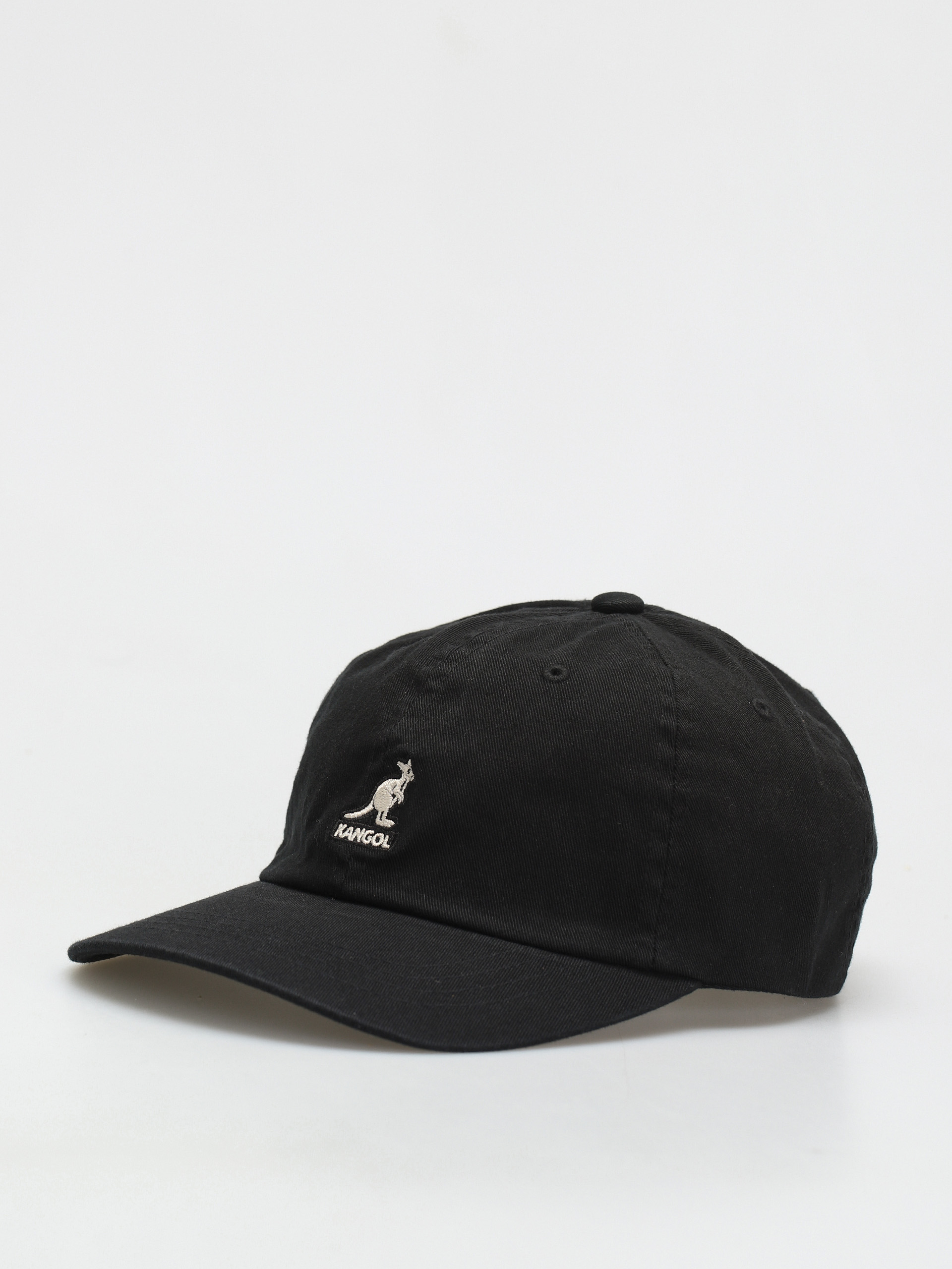 Czapka z daszkiem Kangol Washed Baseball (black)