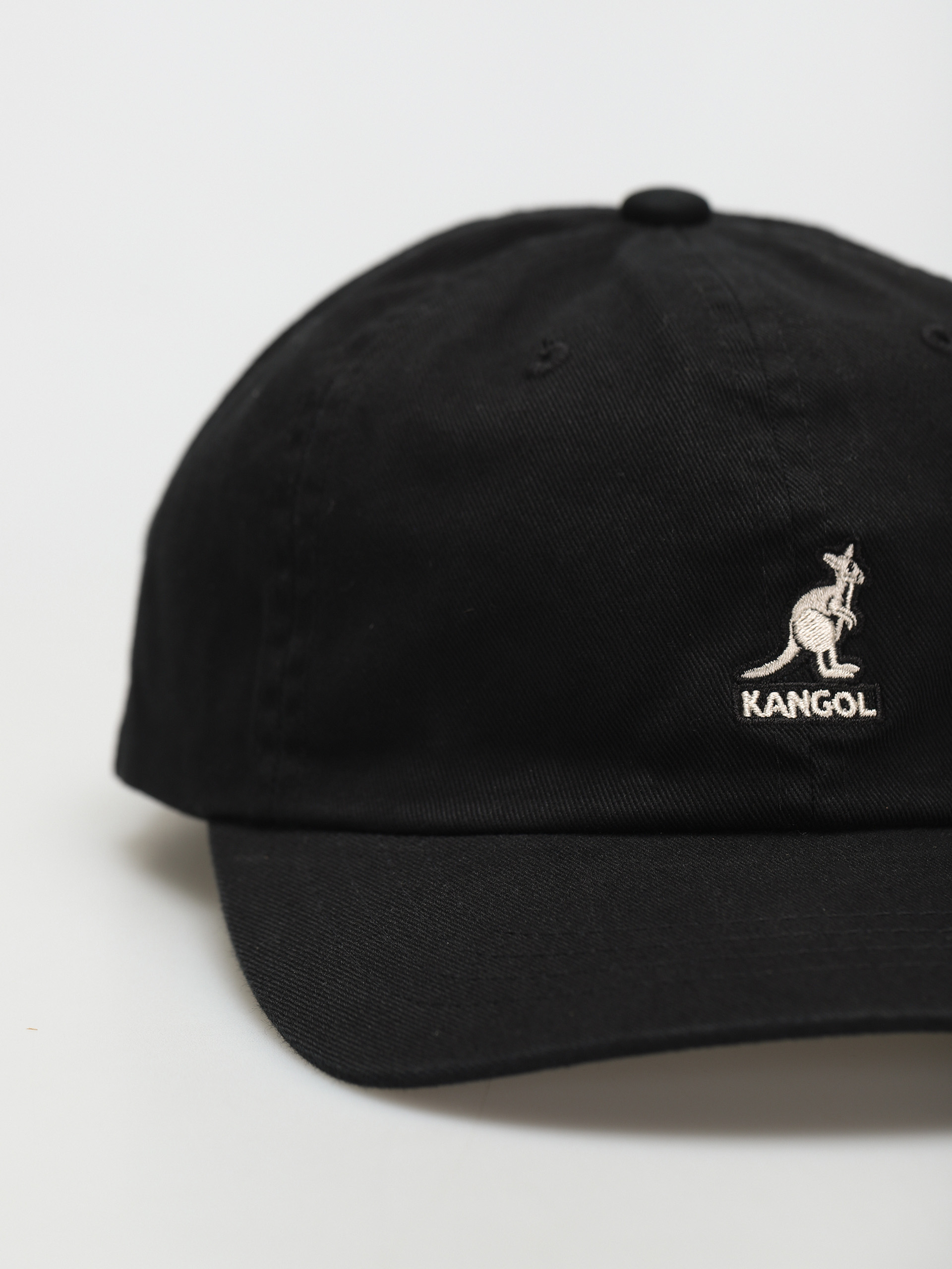 Czapka z daszkiem Kangol Washed Baseball (black)
