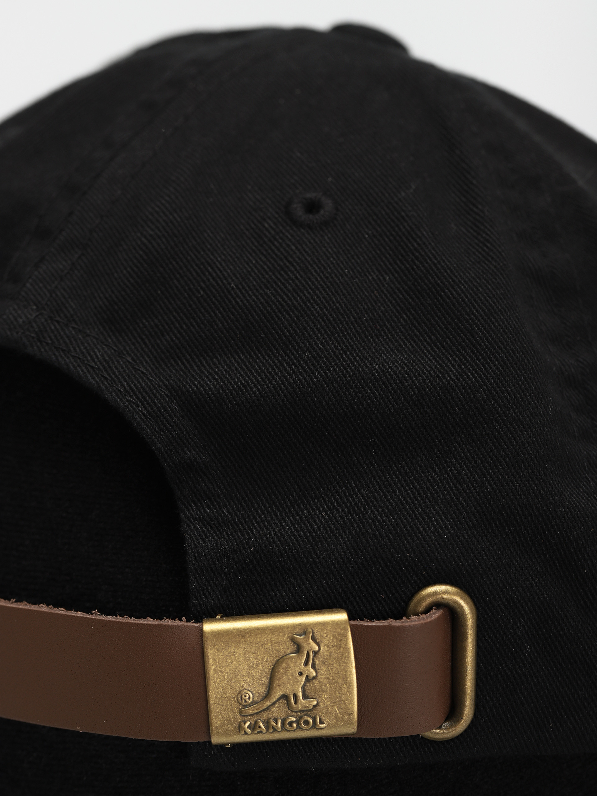 Czapka z daszkiem Kangol Washed Baseball (black)