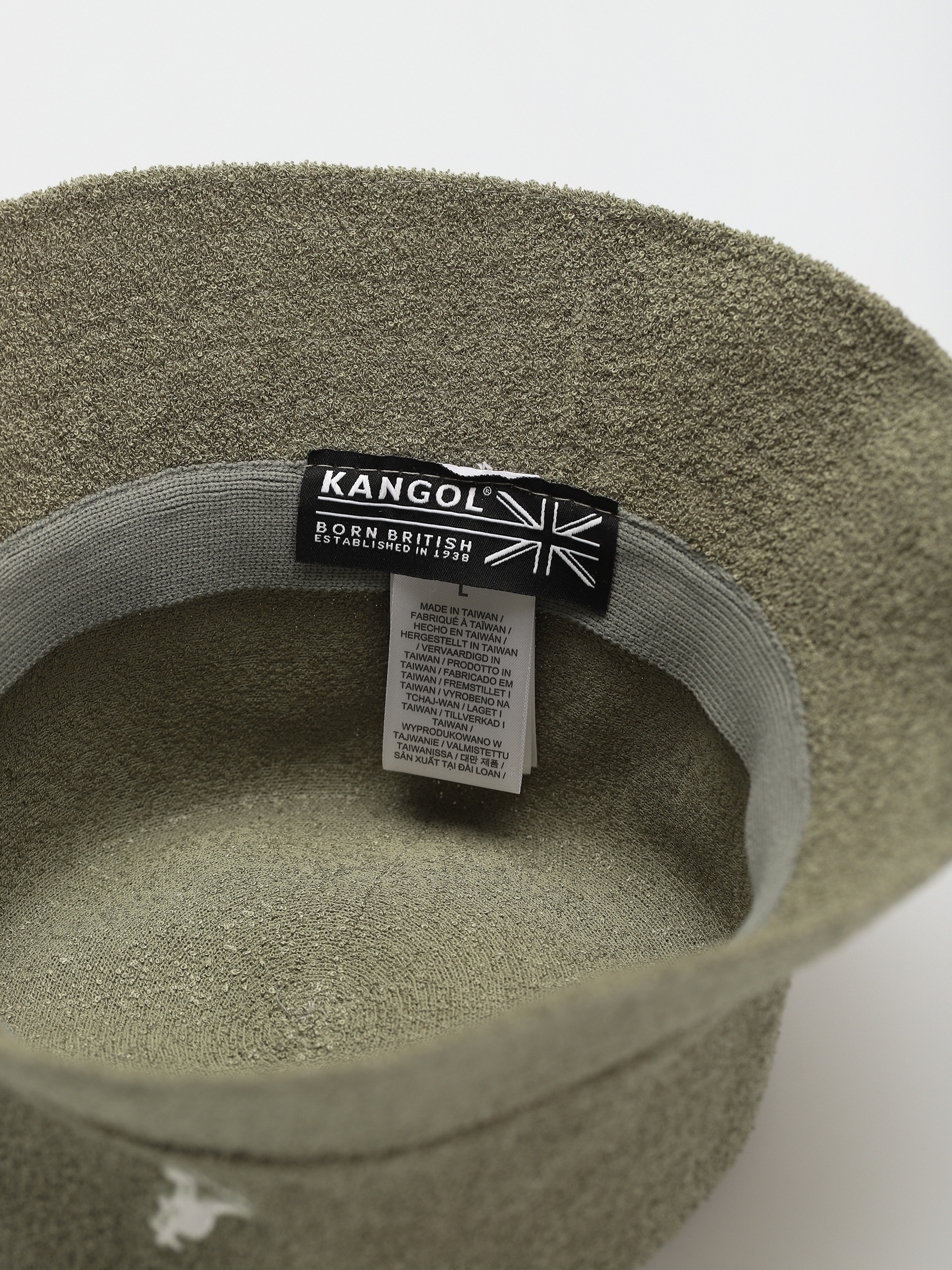 Kapelusz Kangol Bermuda Bucket (oil green)