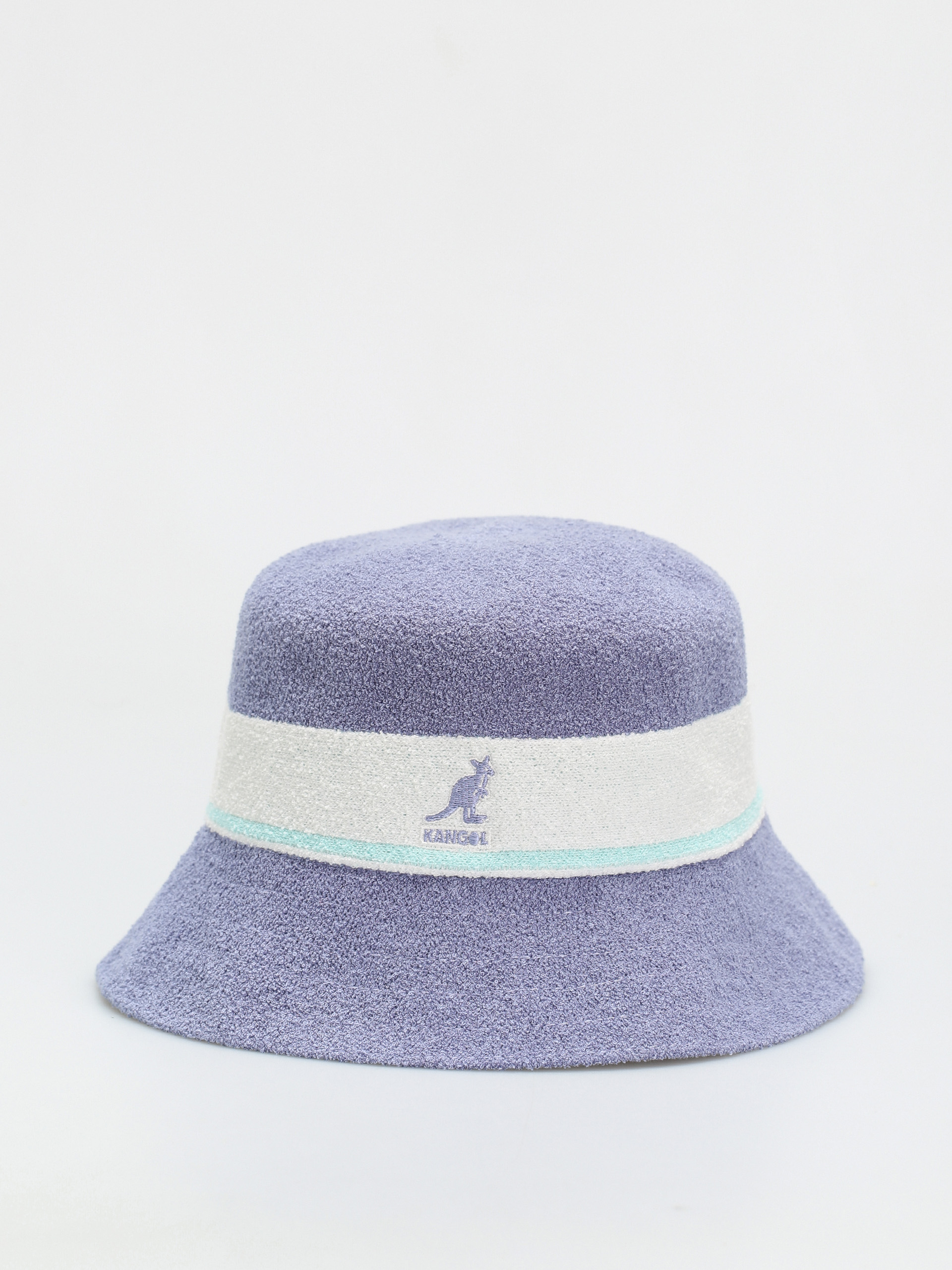 Шапка с периферия Kangol Bermuda Stripe Bucket (iced lilac)