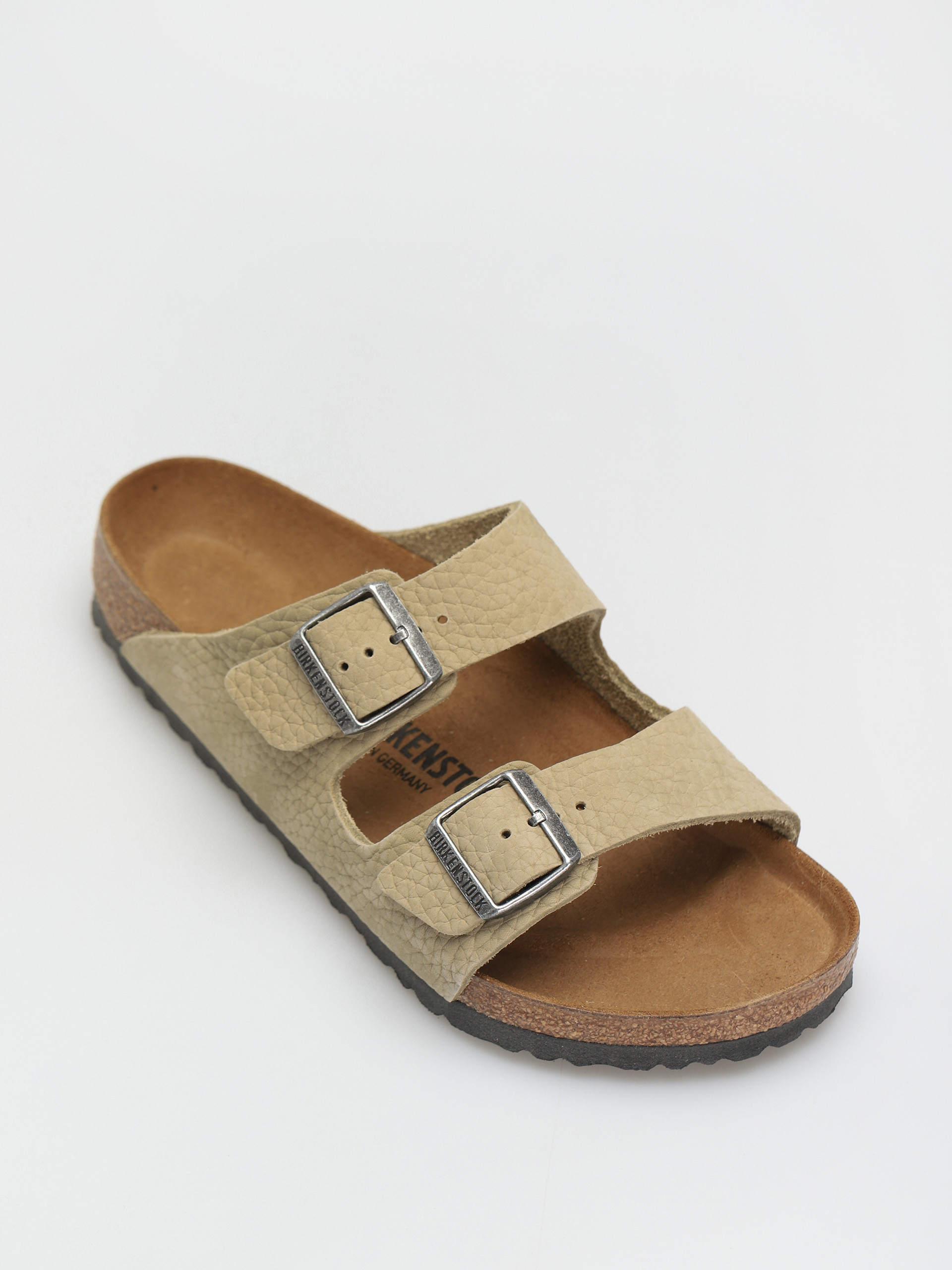 Klapki Birkenstock Arizona Regular (faded khaki nubuck leather)