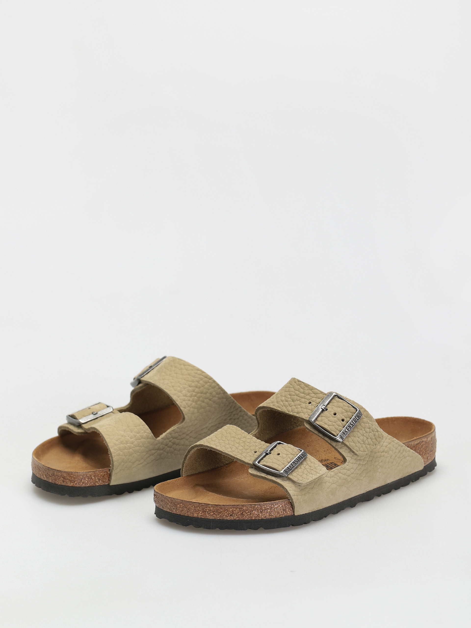 Klapki Birkenstock Arizona Regular (faded khaki nubuck leather)