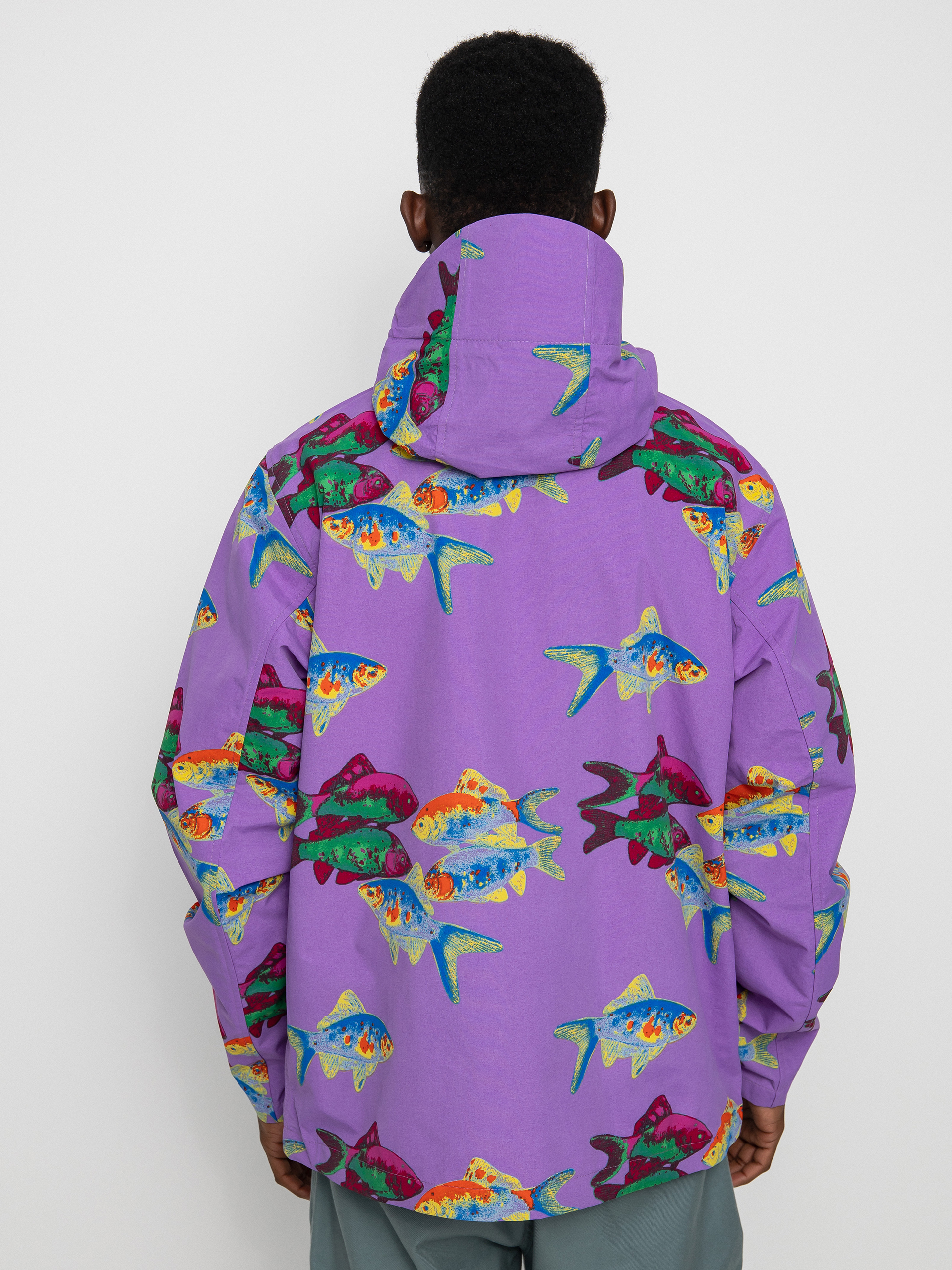 Kurtka OBEY Fishbowl (lavender silk multi)
