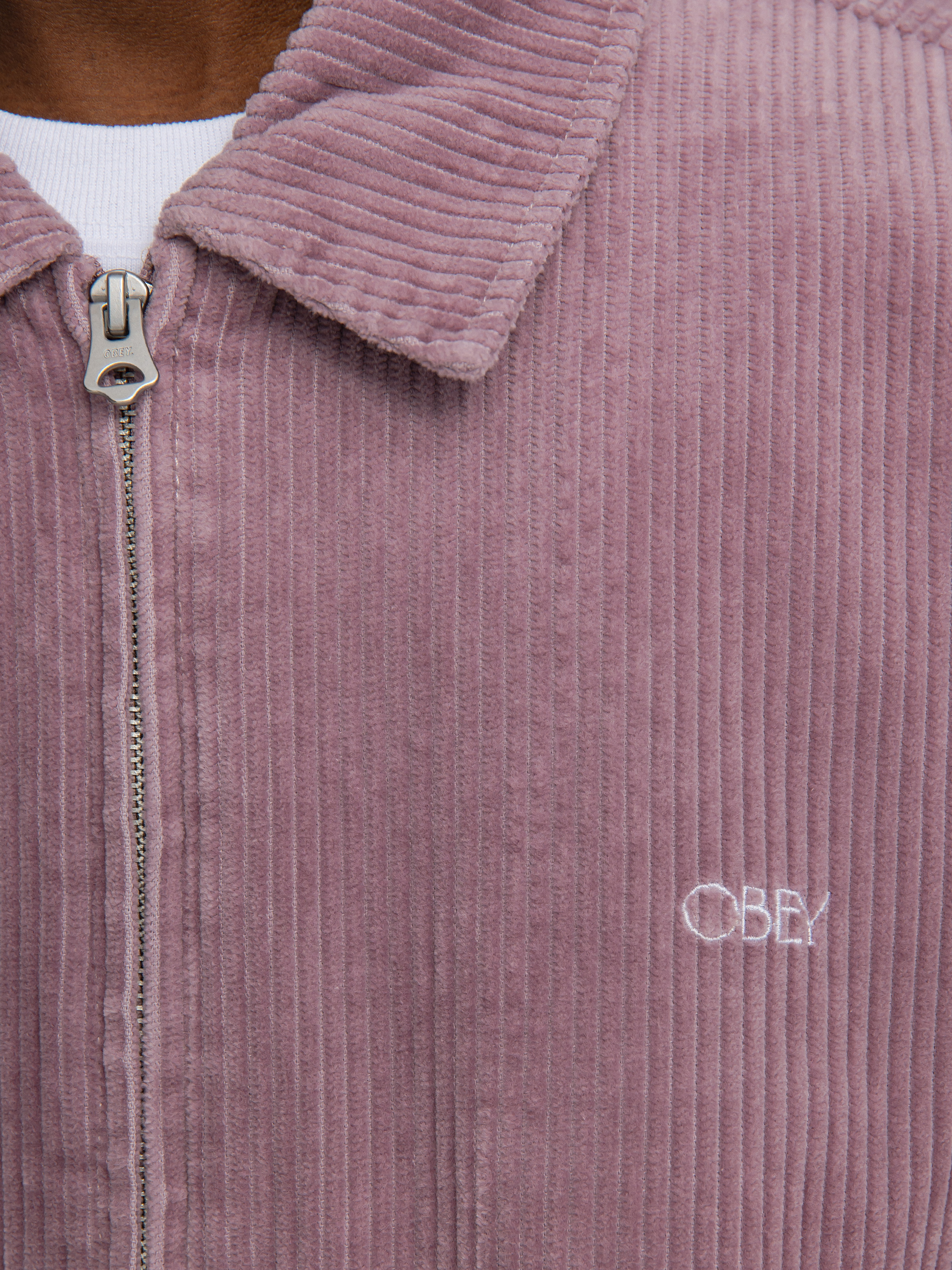 Kurtka OBEY Dibbs (lilac chalk)