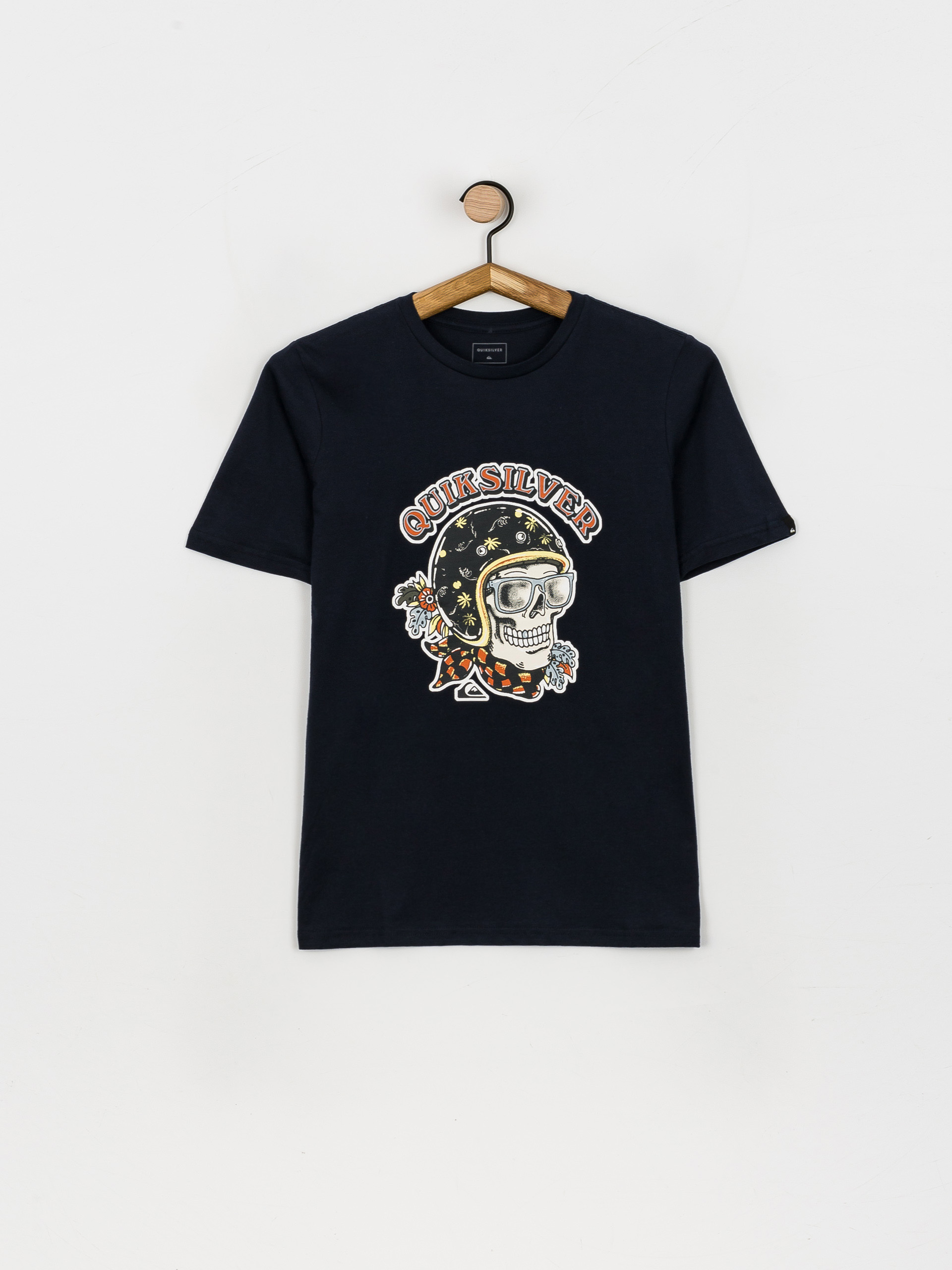 T-shirt Quiksilver Skull Trooper JR (navy blazer)