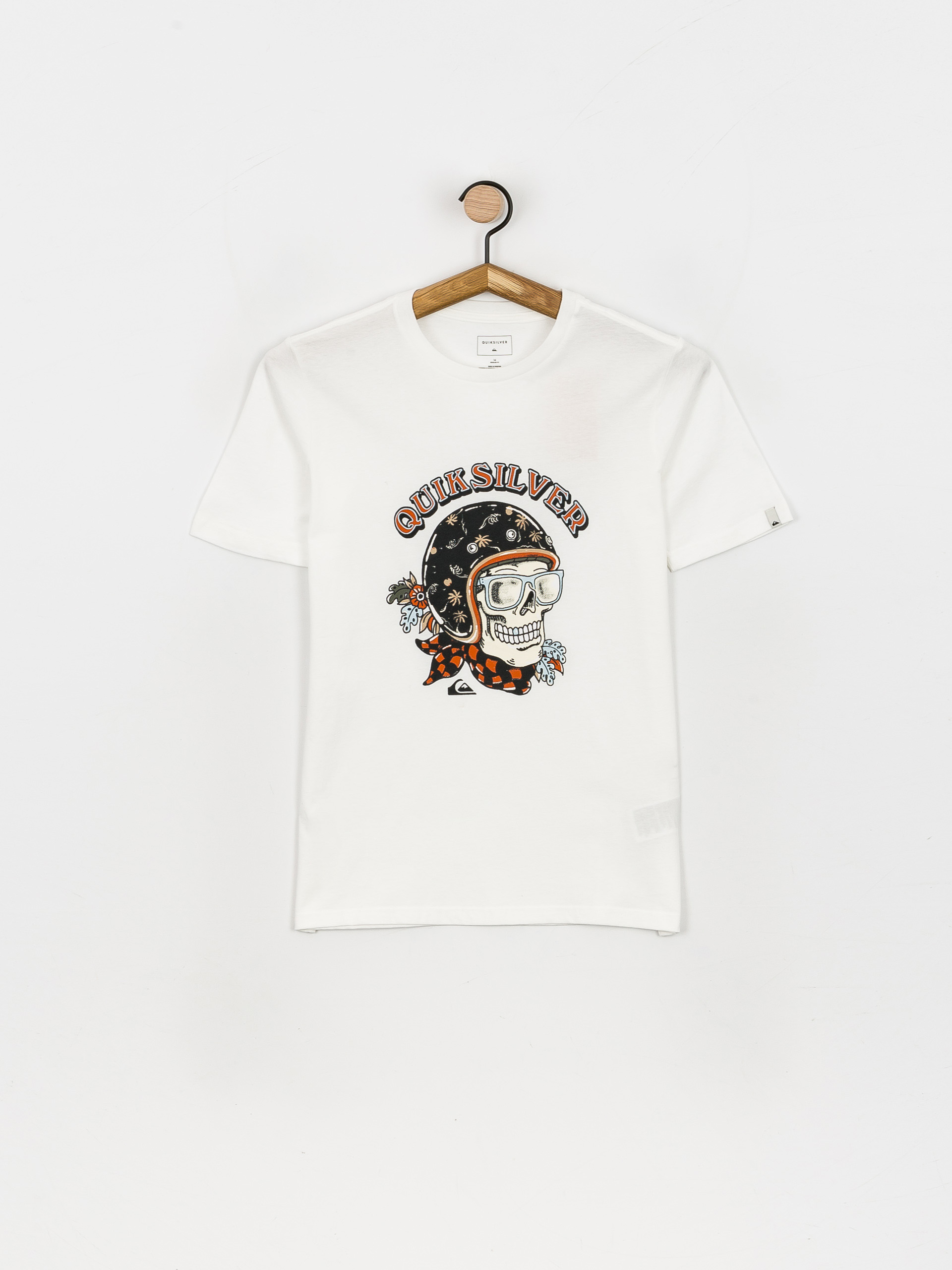 T-shirt Quiksilver Skull Trooper JR (white)