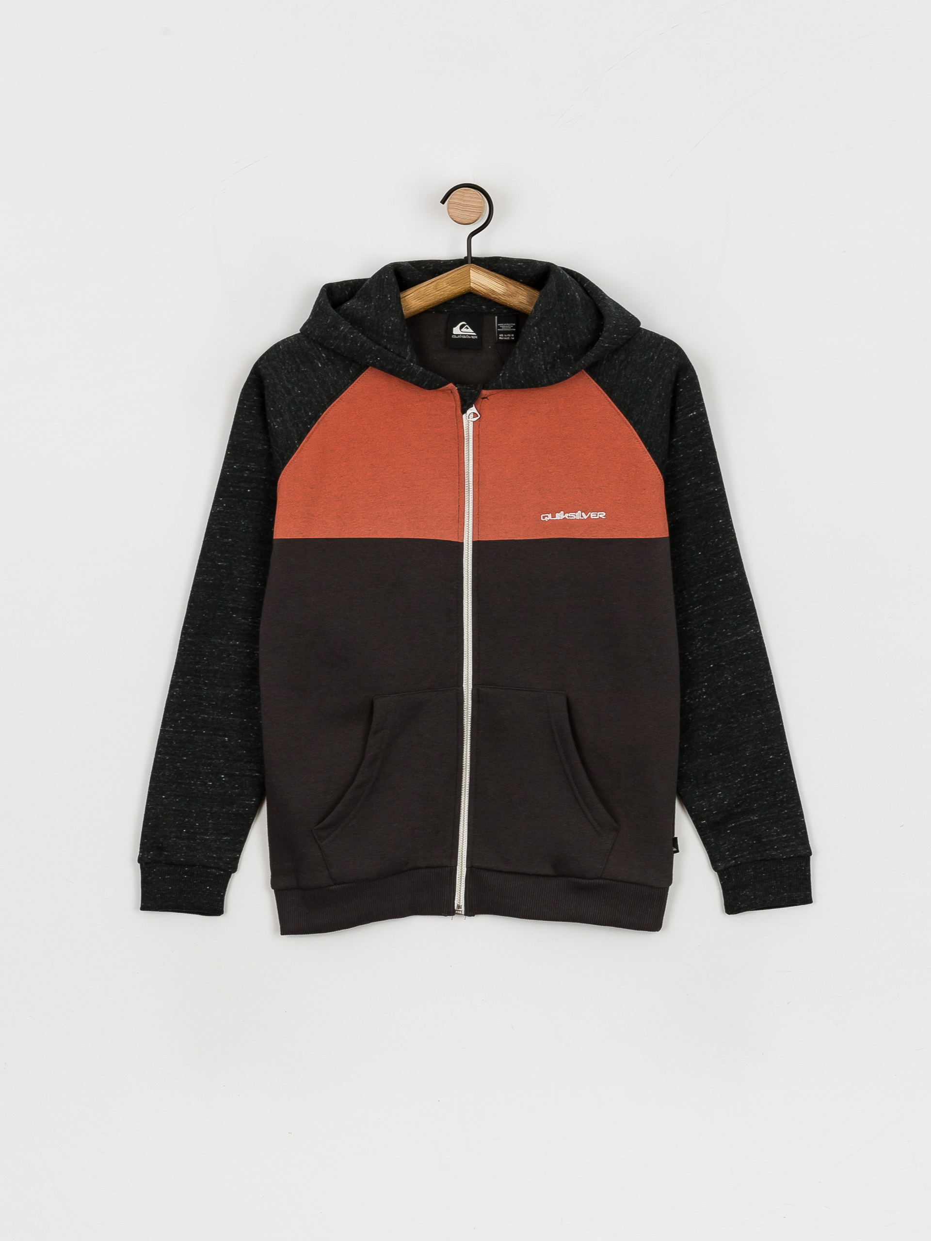 Bluza z kapturem Quiksilver Easy Day Screen ZHD JR (cherry tomato)