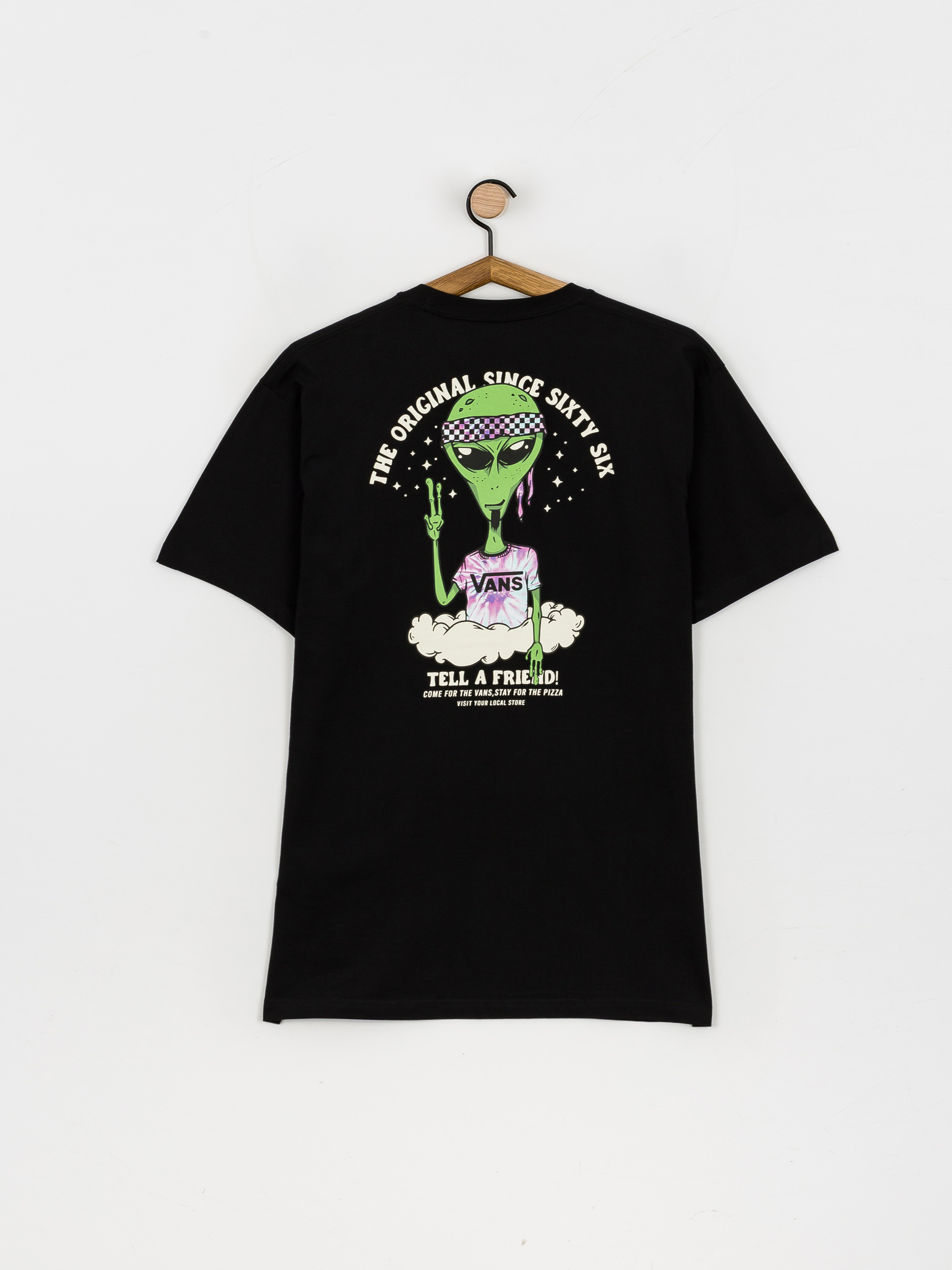 T-shirt Vans Mn Just Visiting (black)