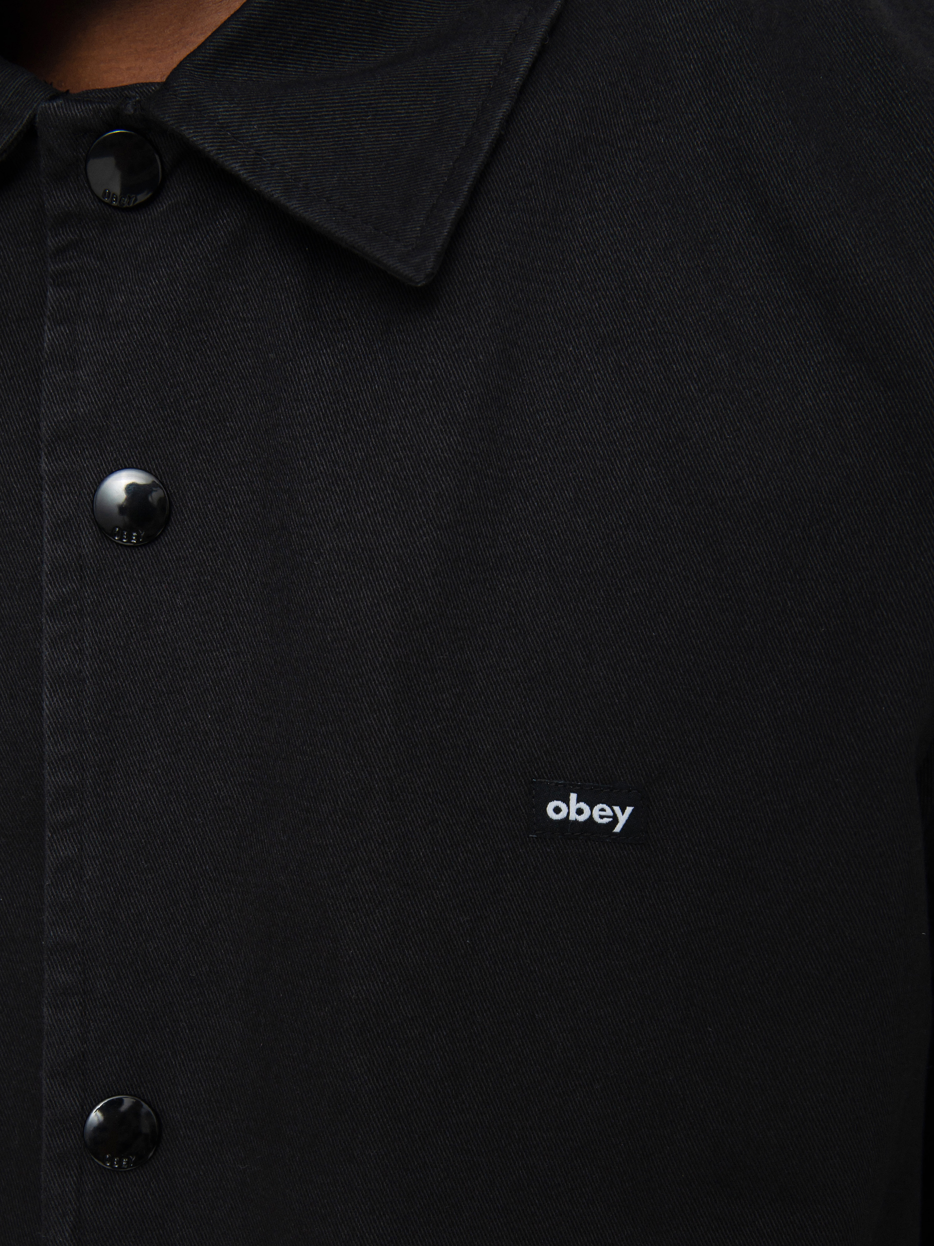 Kurtka OBEY Saucer (black)