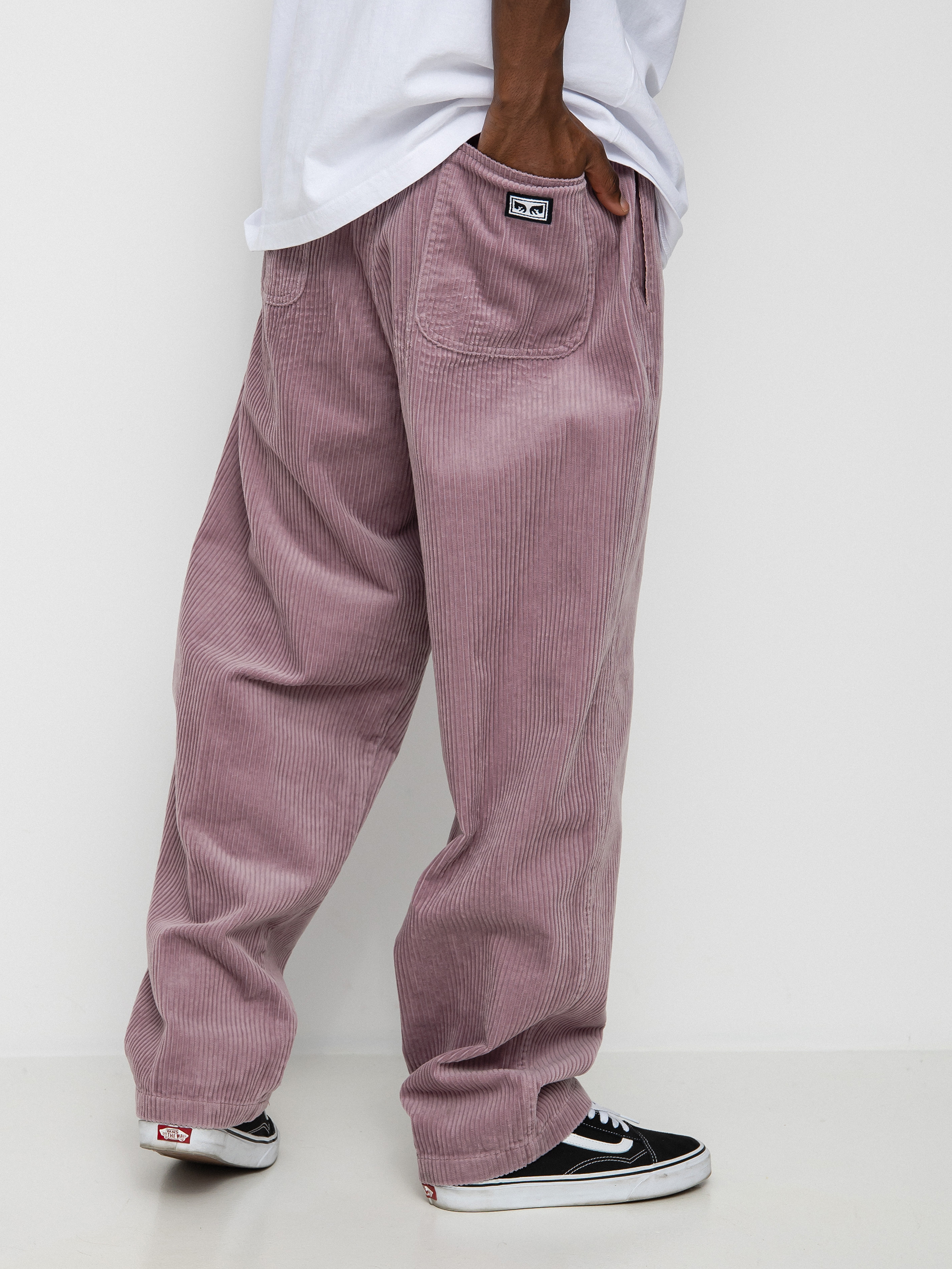 Spodnie OBEY Easy Cord (lilac chalk)