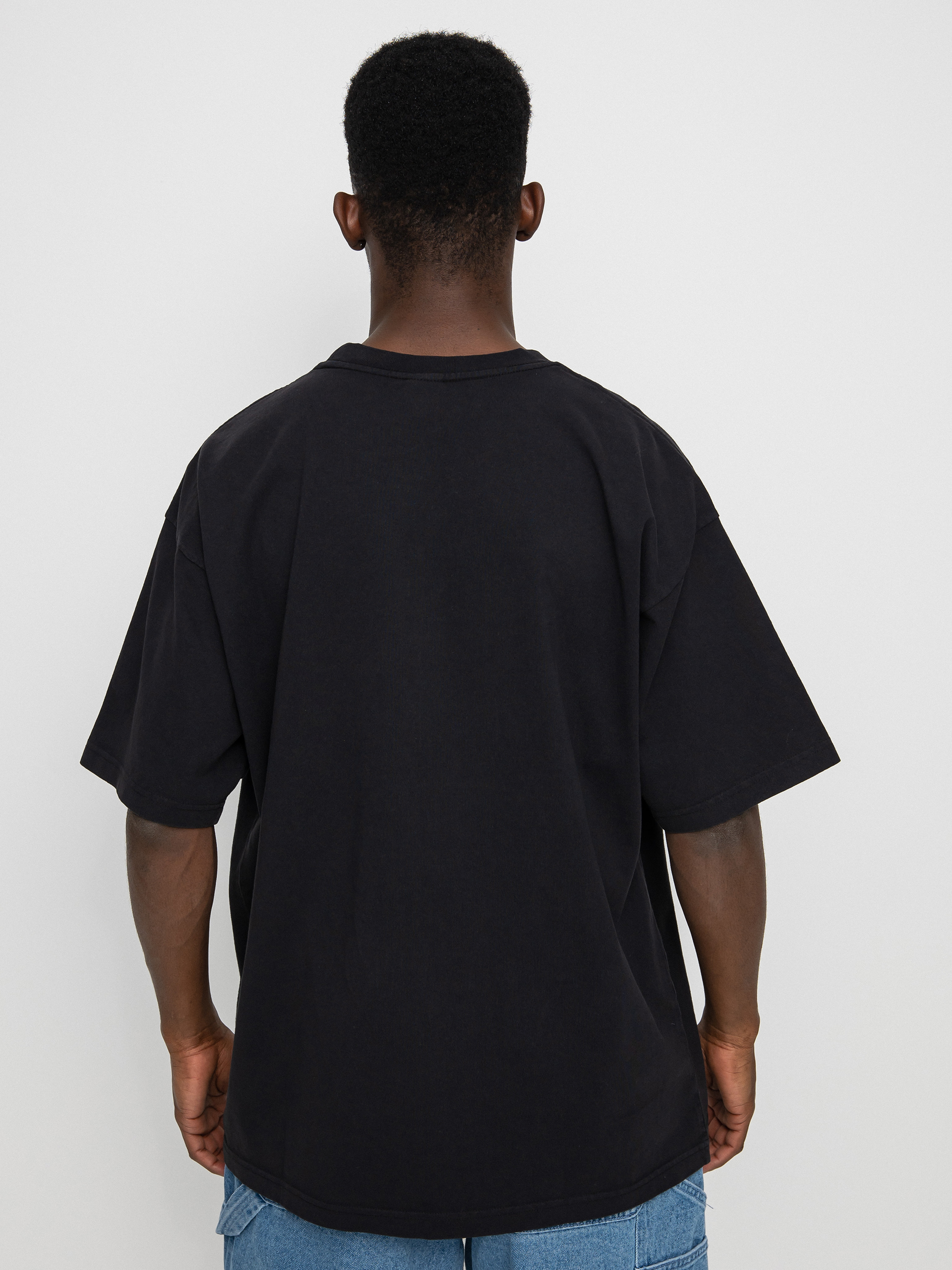 T-shirt OBEY Black Bar (off black)