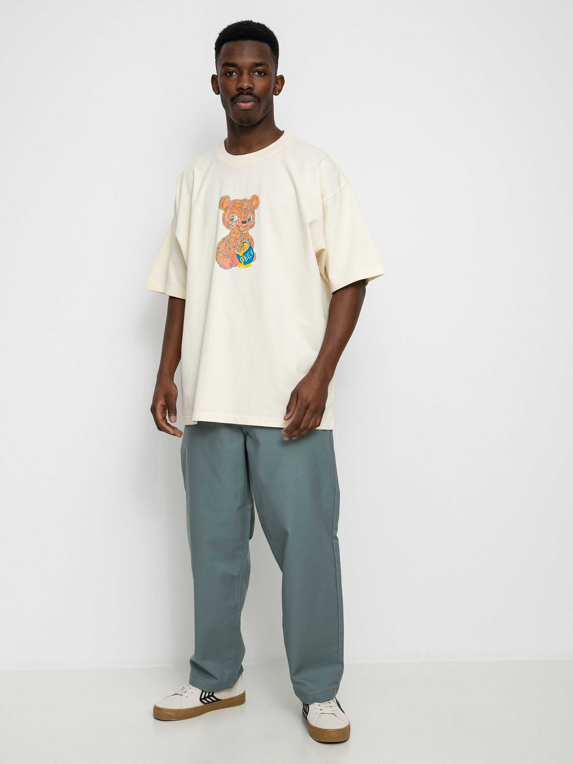 T-shirt OBEY Honey Bear (sago)