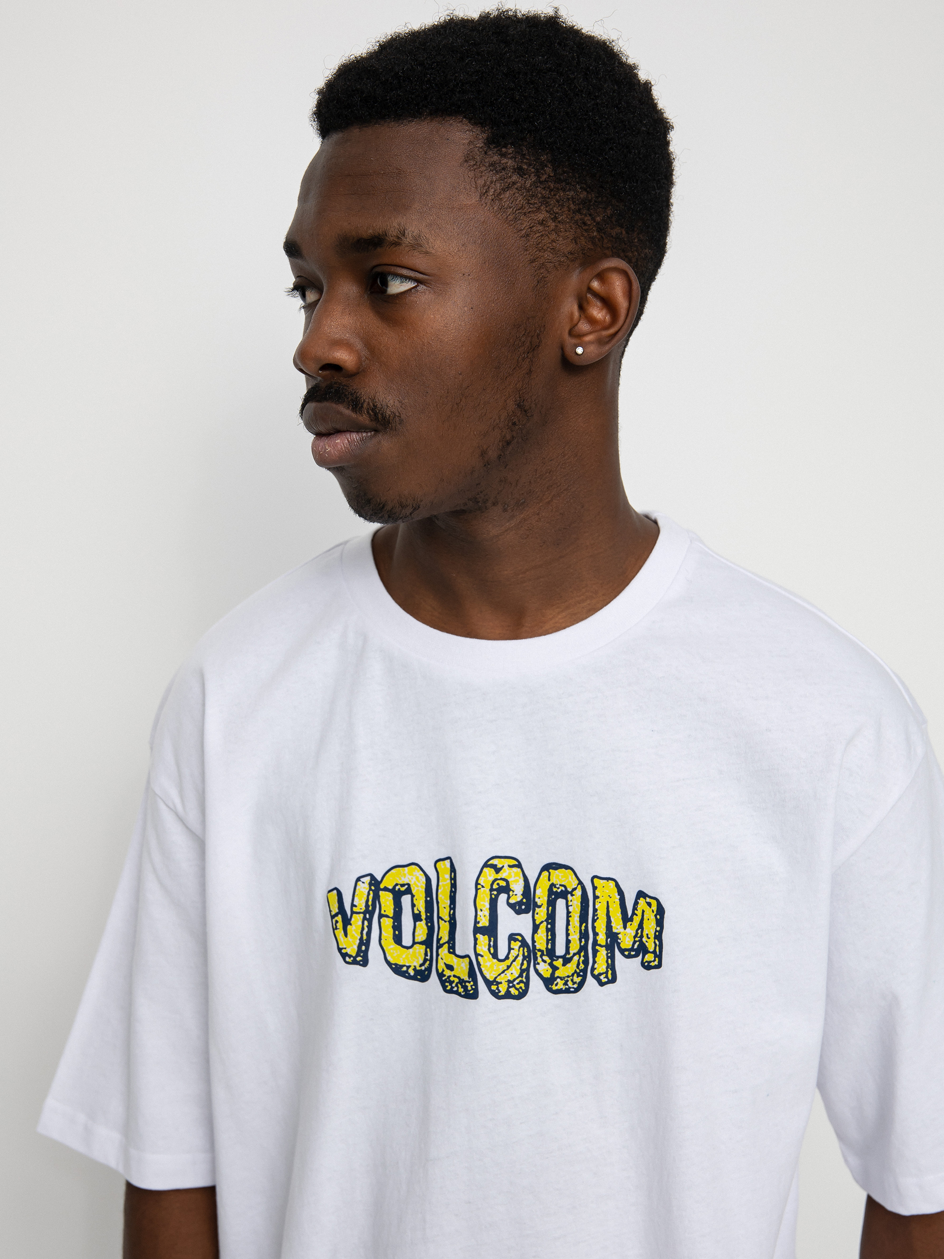 T-shirt Volcom Crusher (white)