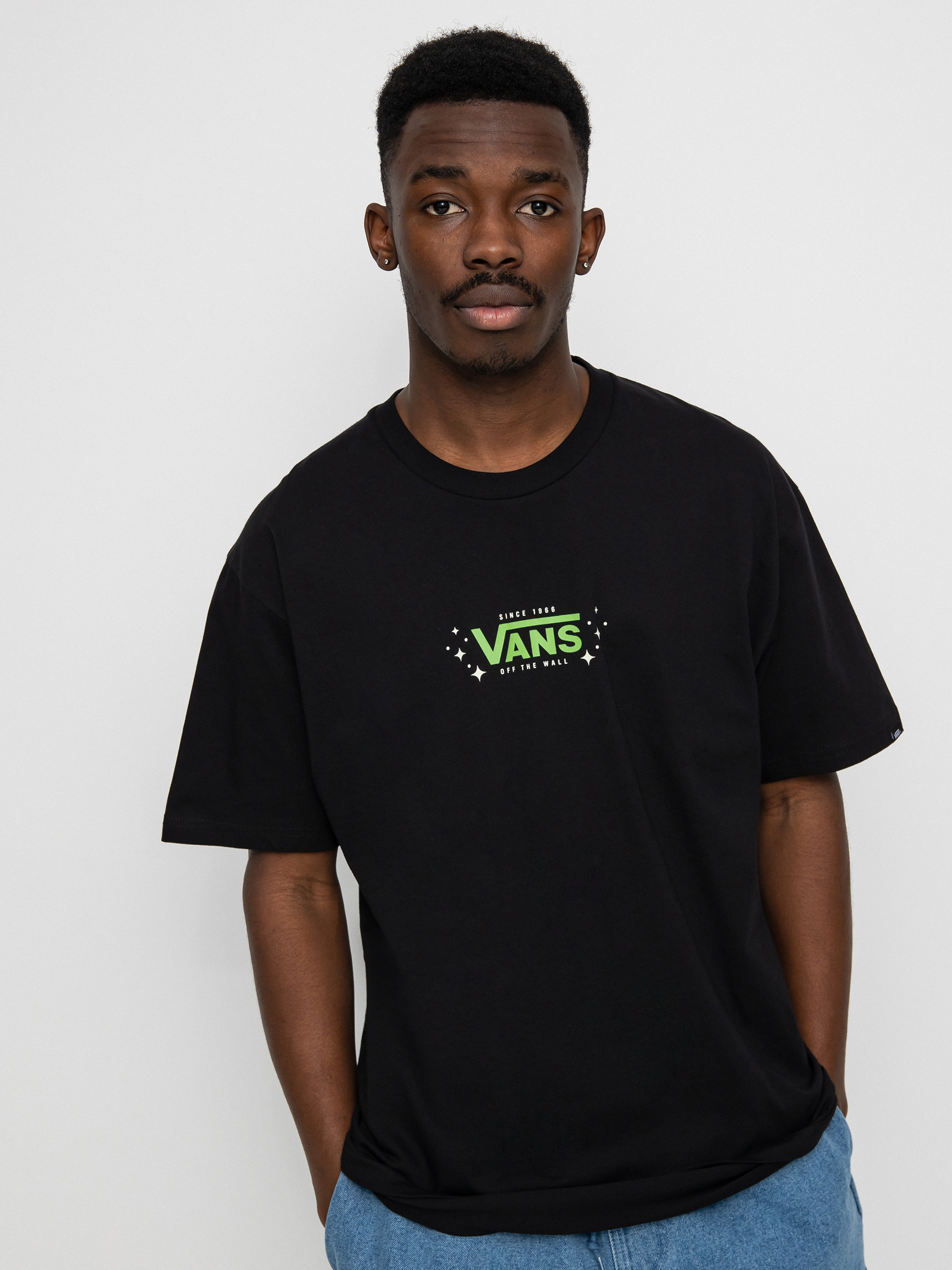 T-shirt Vans Mn Just Visiting (black)