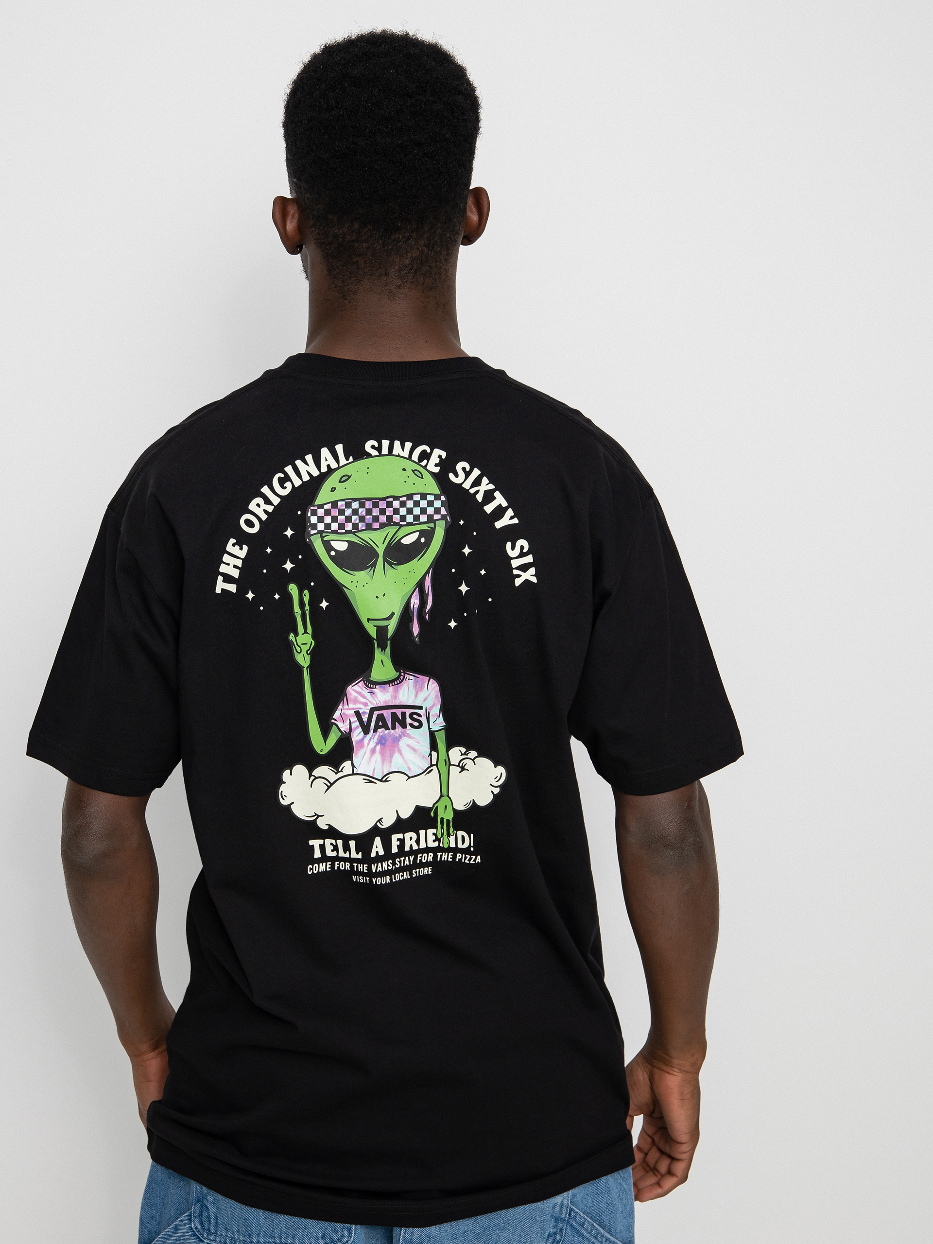 T-shirt Vans Mn Just Visiting (black)