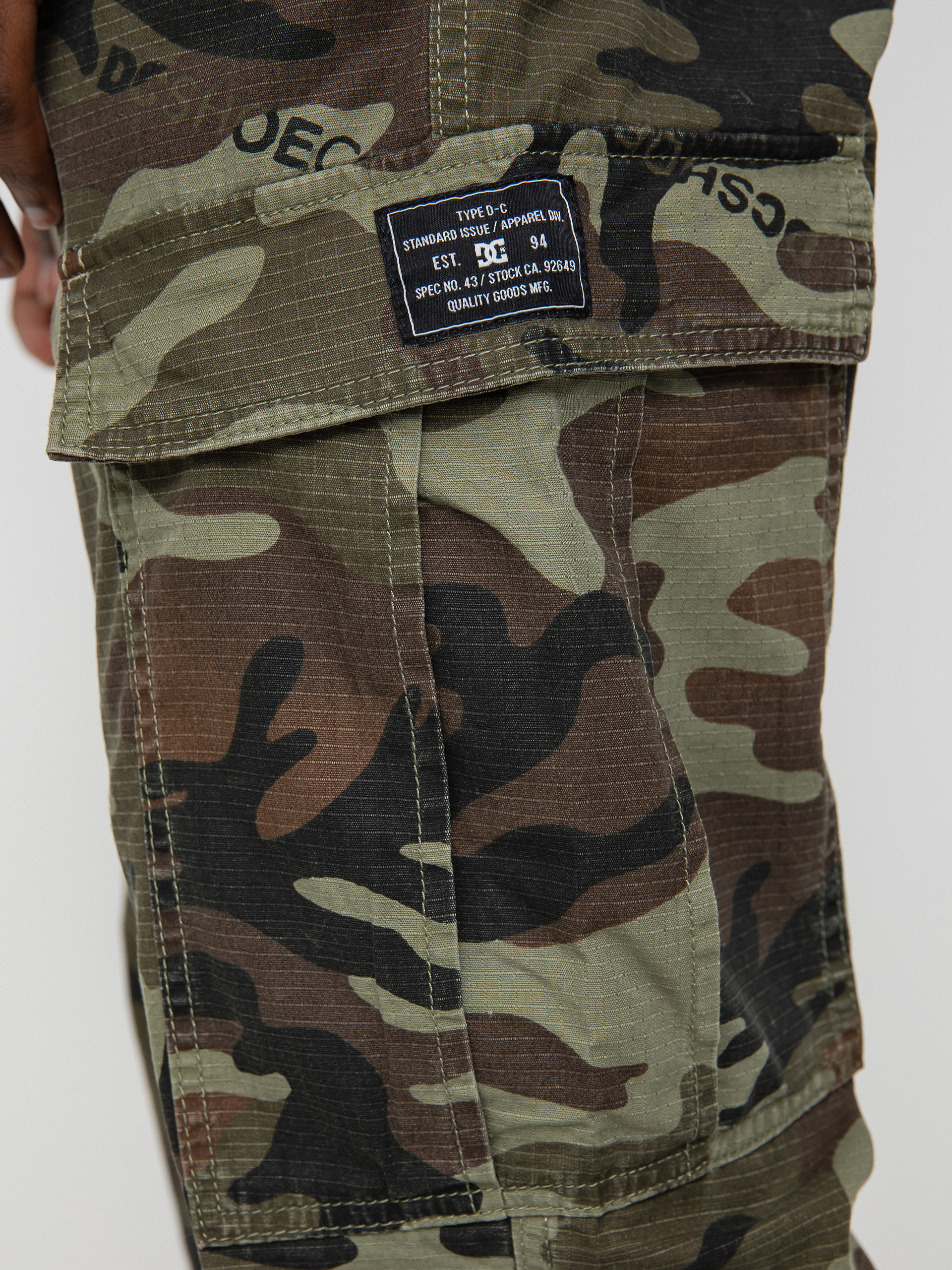 Spodnie DC Warehouse Cargo (dc woodland camo)