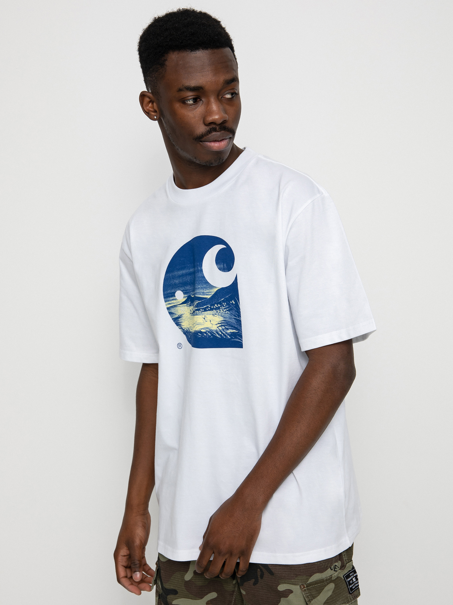 T-shirt Carhartt WIP Gulf C (white)